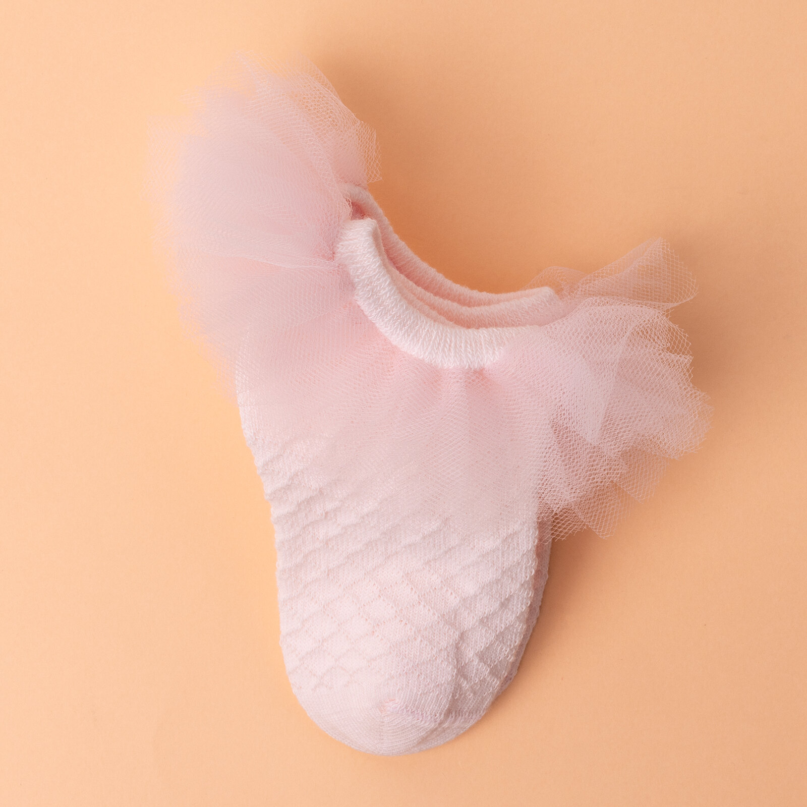 Kız Bebek Dantelli Çorap