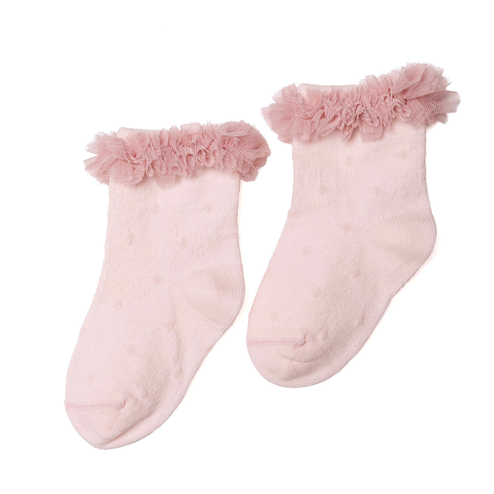 Kız Bebek Dantelli Çorap