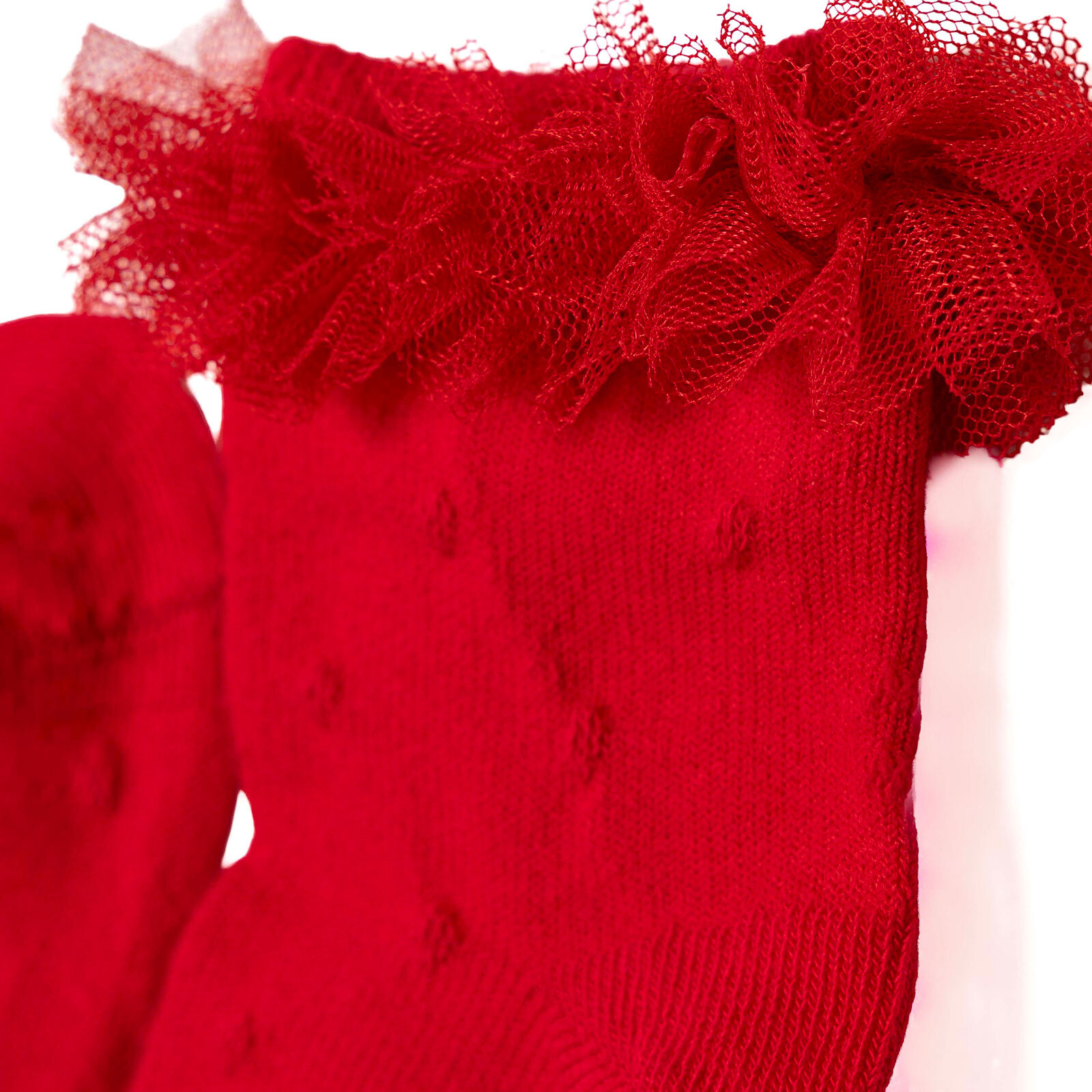 Kız Bebek Dantelli Çorap Kız Bebek Dantelli Çorap