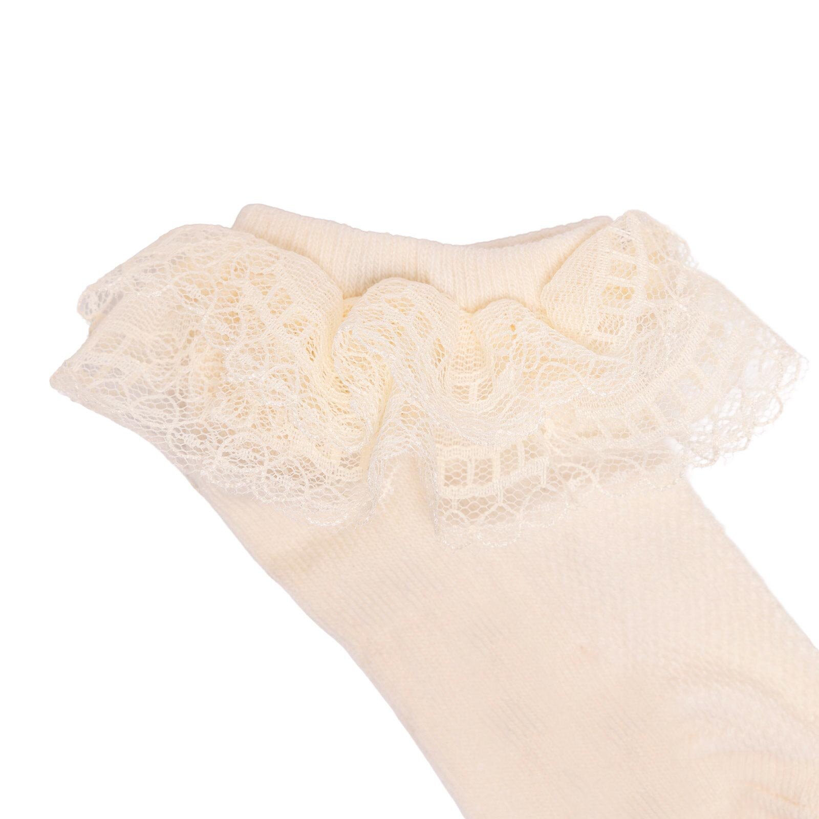 Kız Bebek Dantelli Çorap