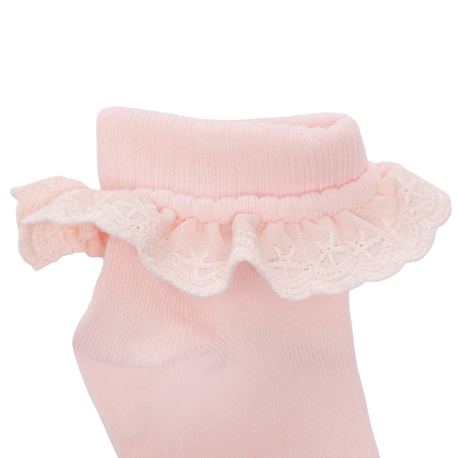 Kız Bebek Dantelli Çorap Kız Bebek Dantelli Çorap