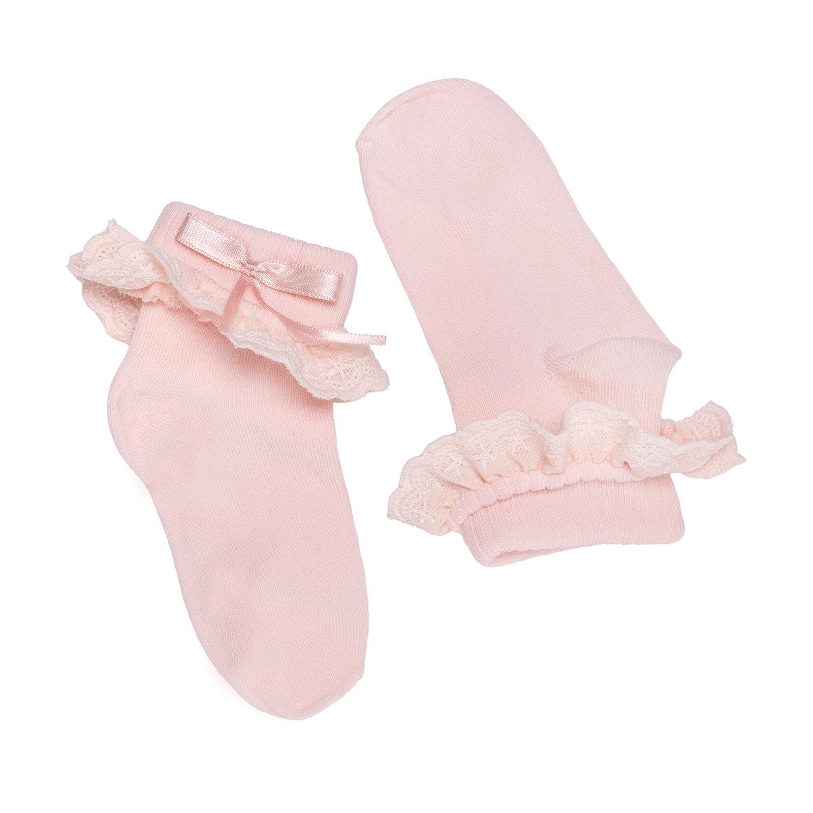 Kız Bebek Dantelli Çorap Kız Bebek Dantelli Çorap