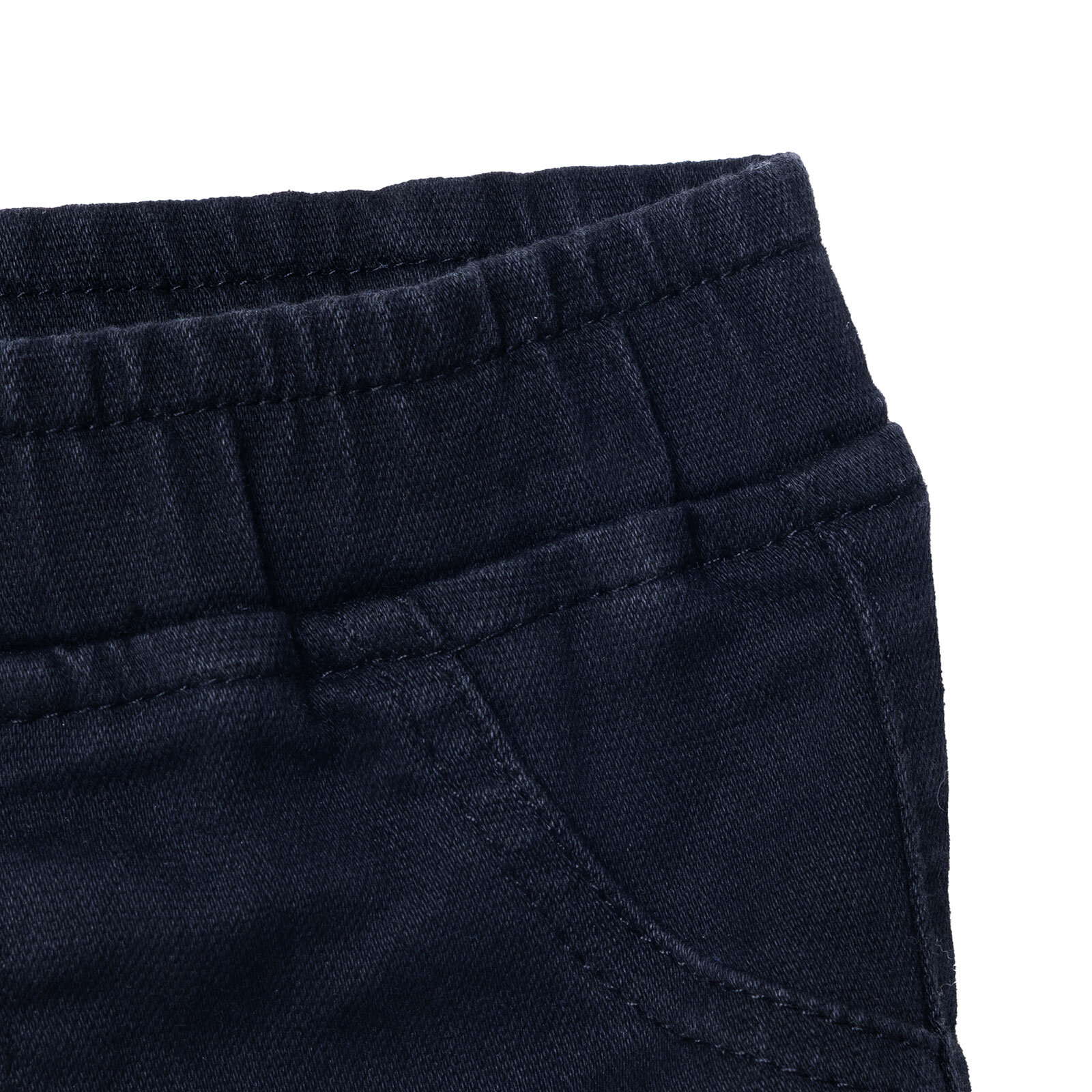 Kız Bebek Denim Pantolon Reçme Paça