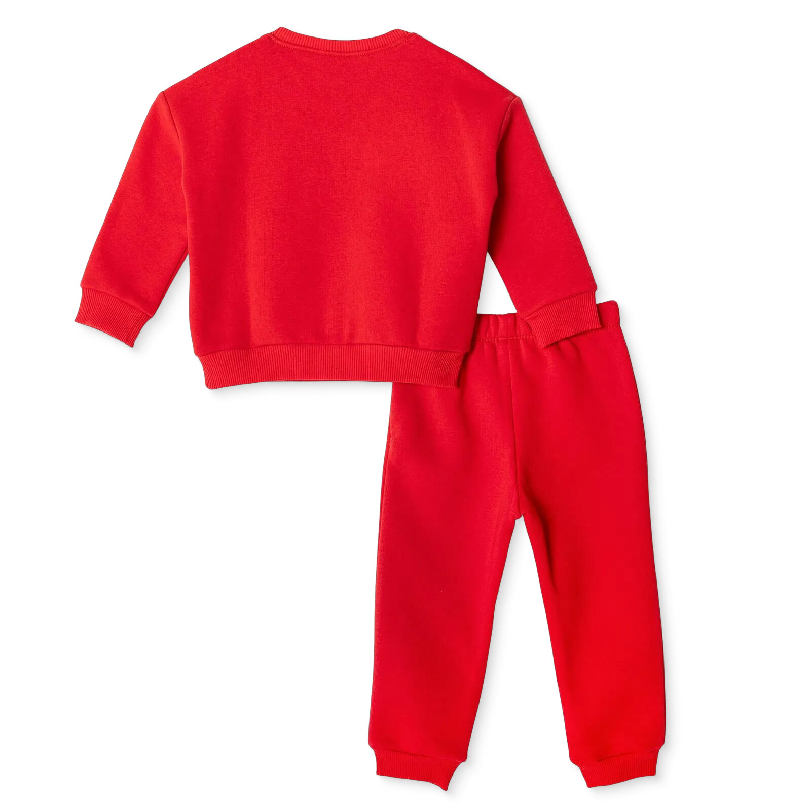 Kız Bebek DISNEY Eşofman Takımı Şardonlu Üç İplik Bisiklet Yaka Uzun Kol Lastikli Paça