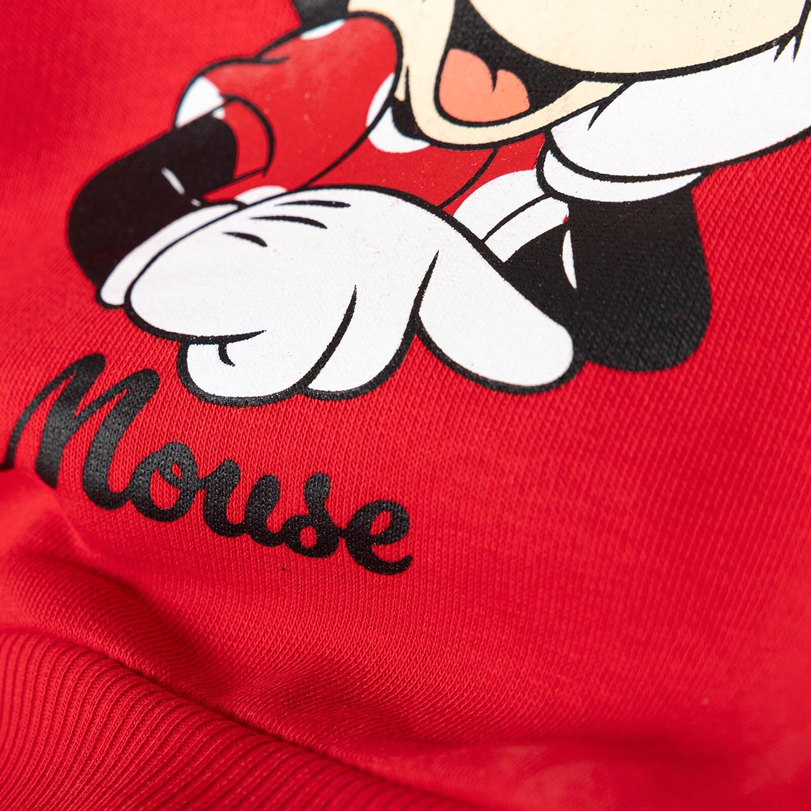 Kız Bebek DISNEY Eşofman Takımı Şardonlu Üç İplik Bisiklet Yaka Uzun Kol Lastikli Paça