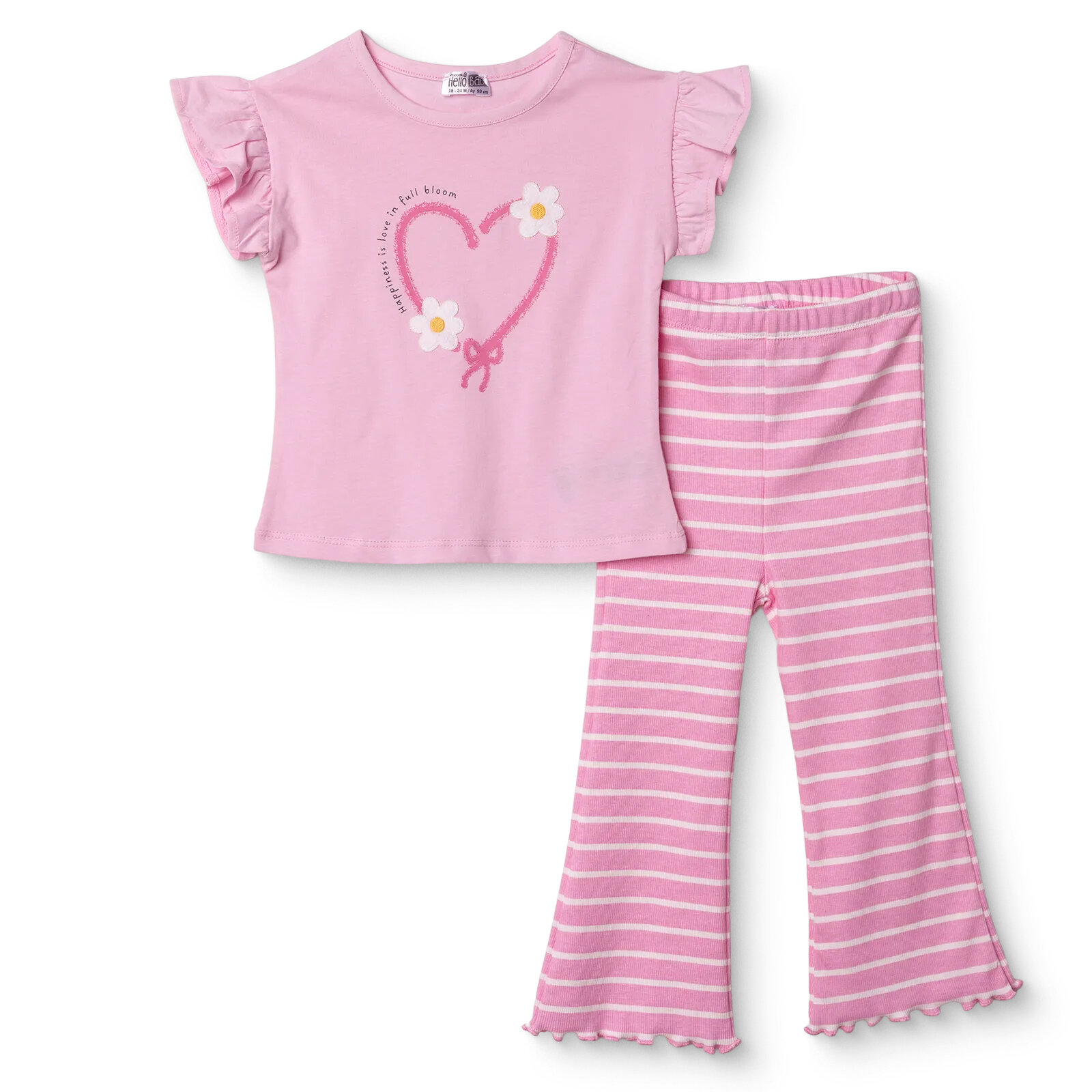 Ditsy Flower Bluz-Tayt