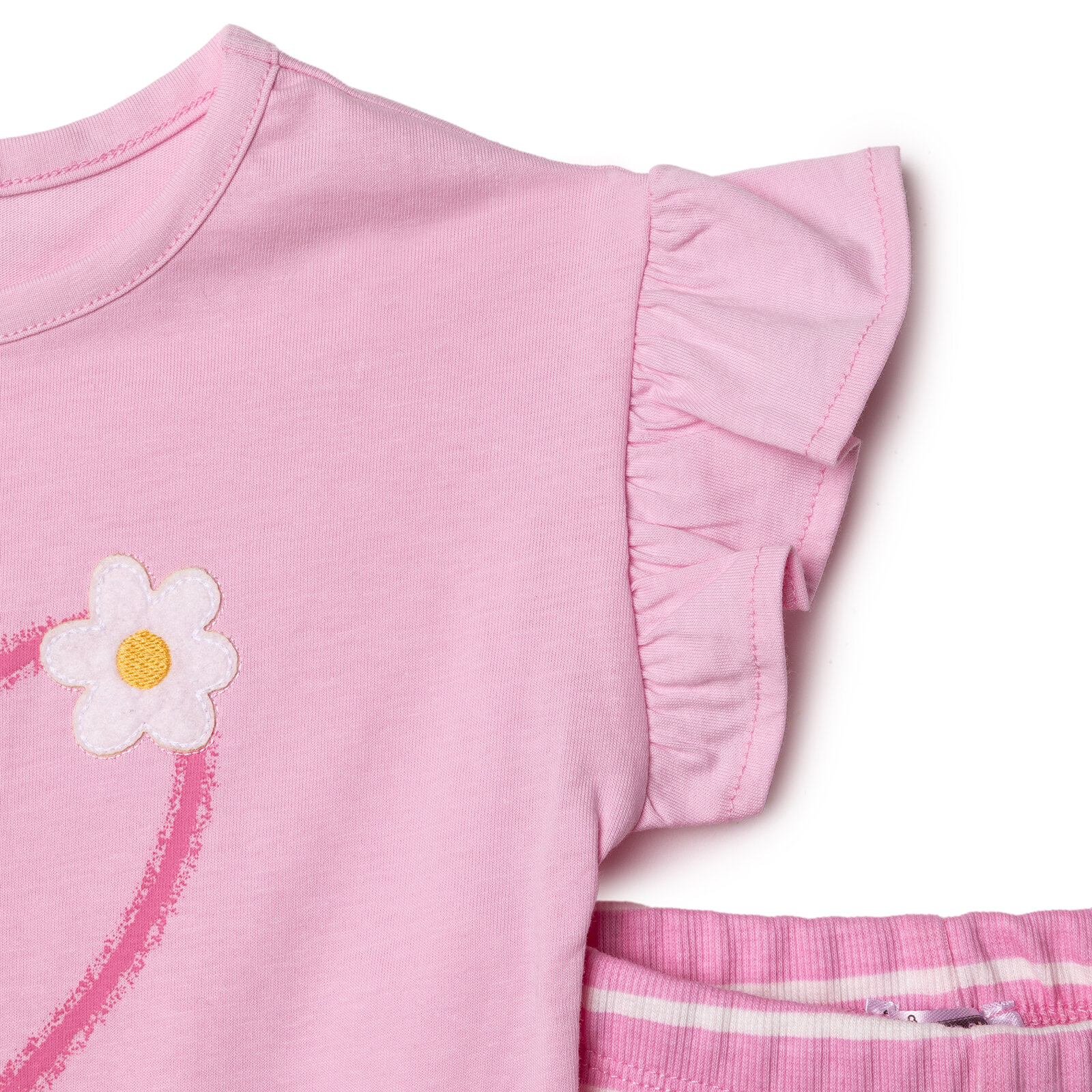 Ditsy Flower Bluz-Tayt