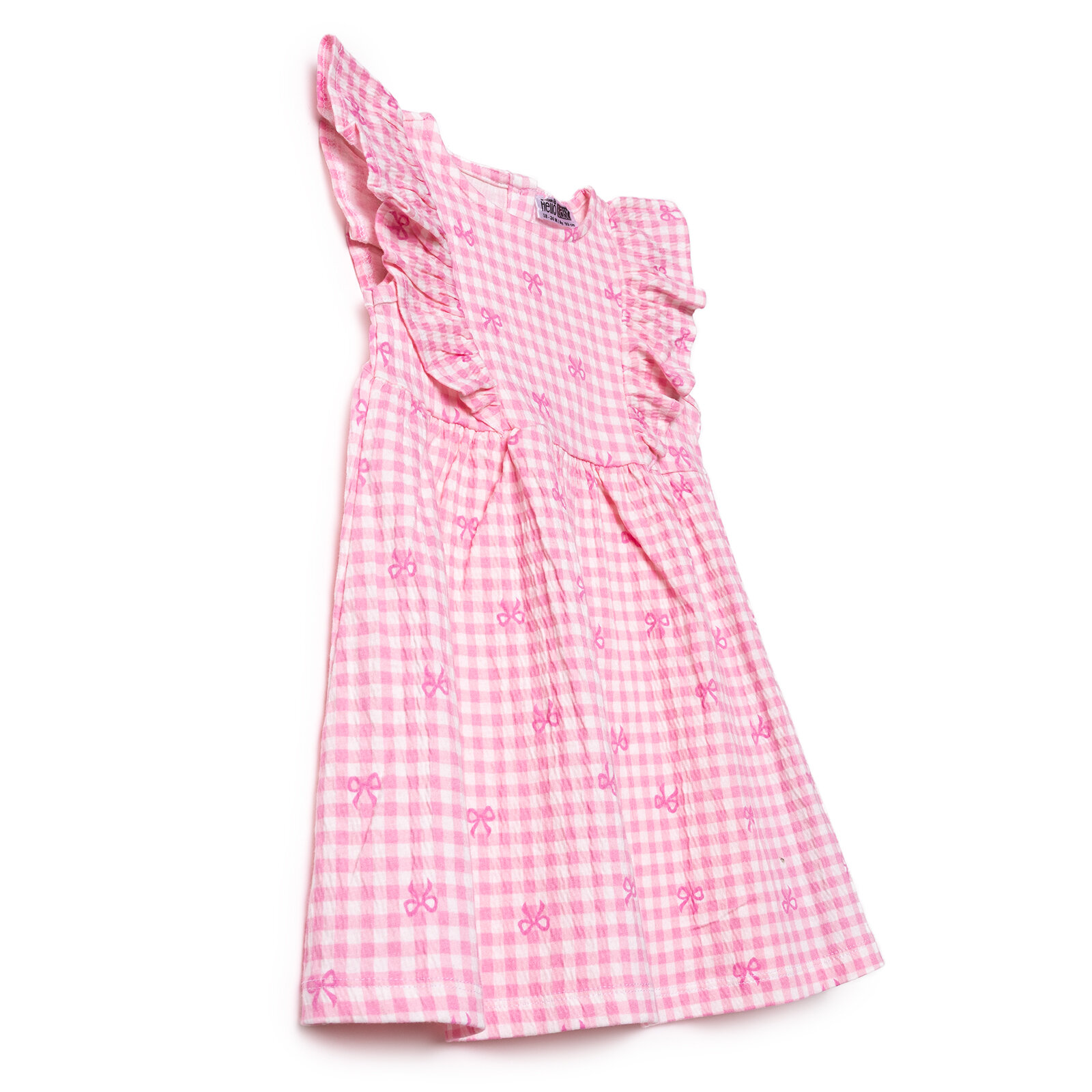 Kız Bebek Ditsy Flower Elbise Süprem Bisiklet Yaka Kısa Kol Kız Bebek Ditsy Flower Elbise Süprem Bisiklet Yaka Kısa Kol