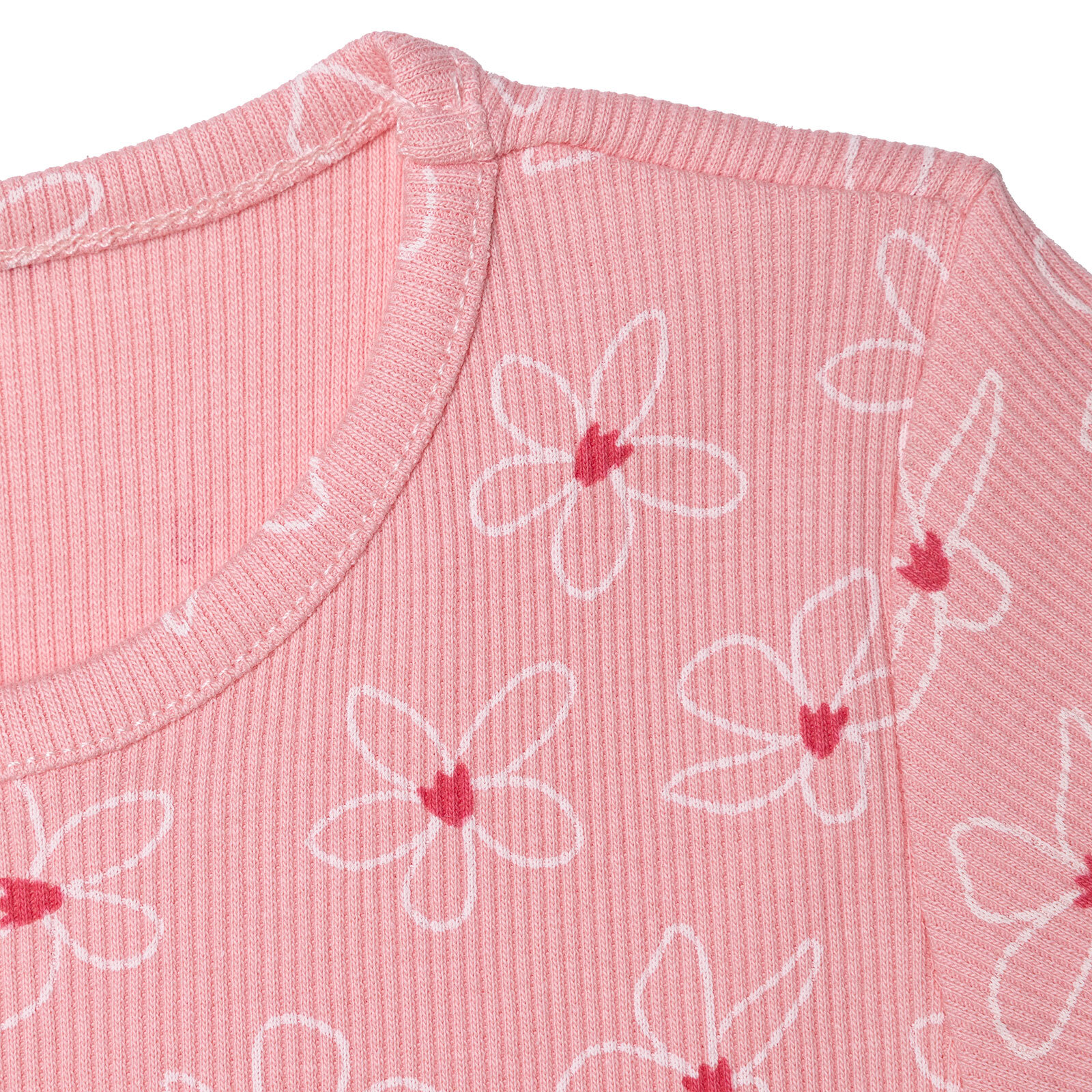 Kız Bebek Elbise Bisiklet Yaka Kısa Kol Kız Bebek Elbise Bisiklet Yaka Kısa Kol