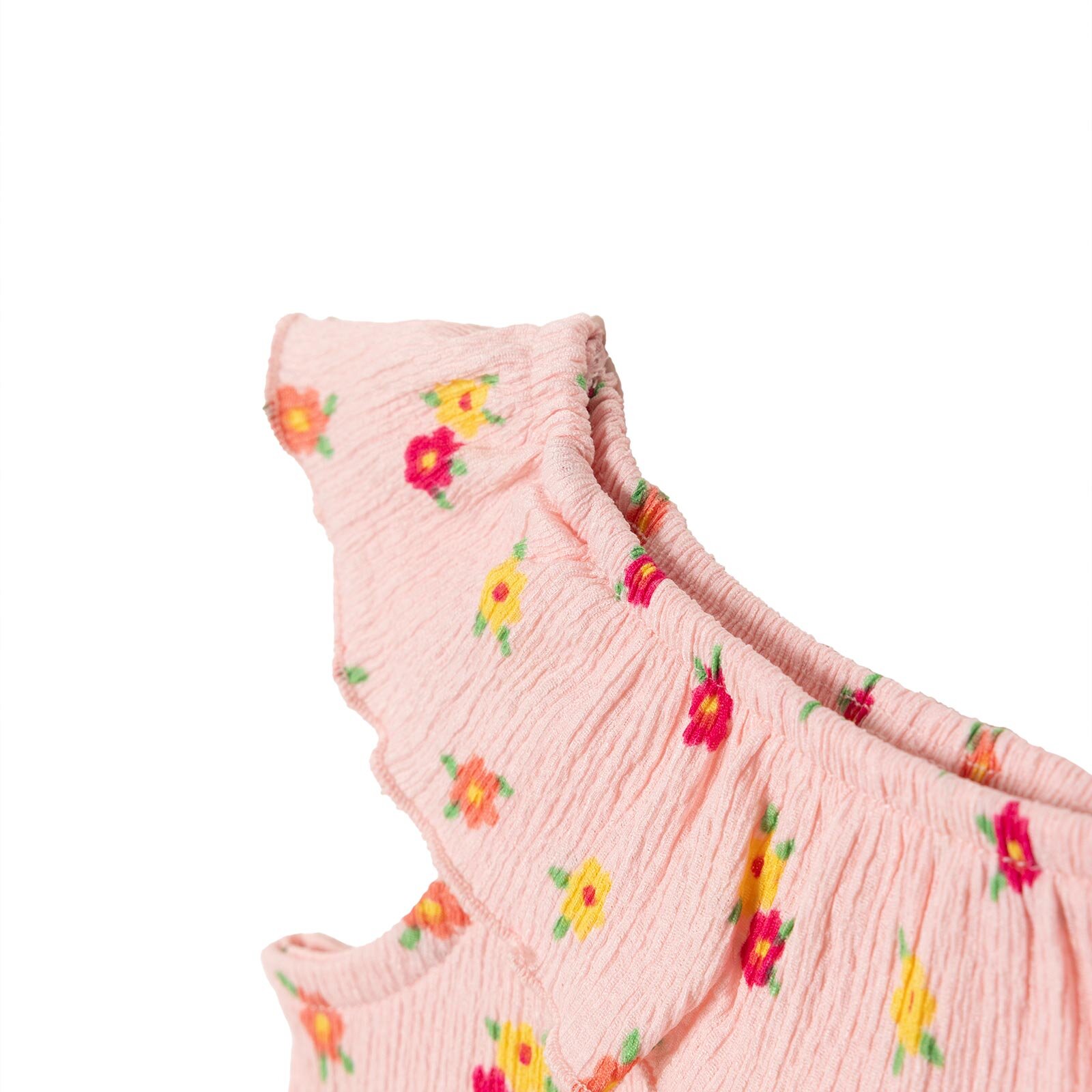 Kız Bebek Elbise Fırfırlı Yaka Atlet Kol Kız Bebek Elbise Fırfırlı Yaka Atlet Kol