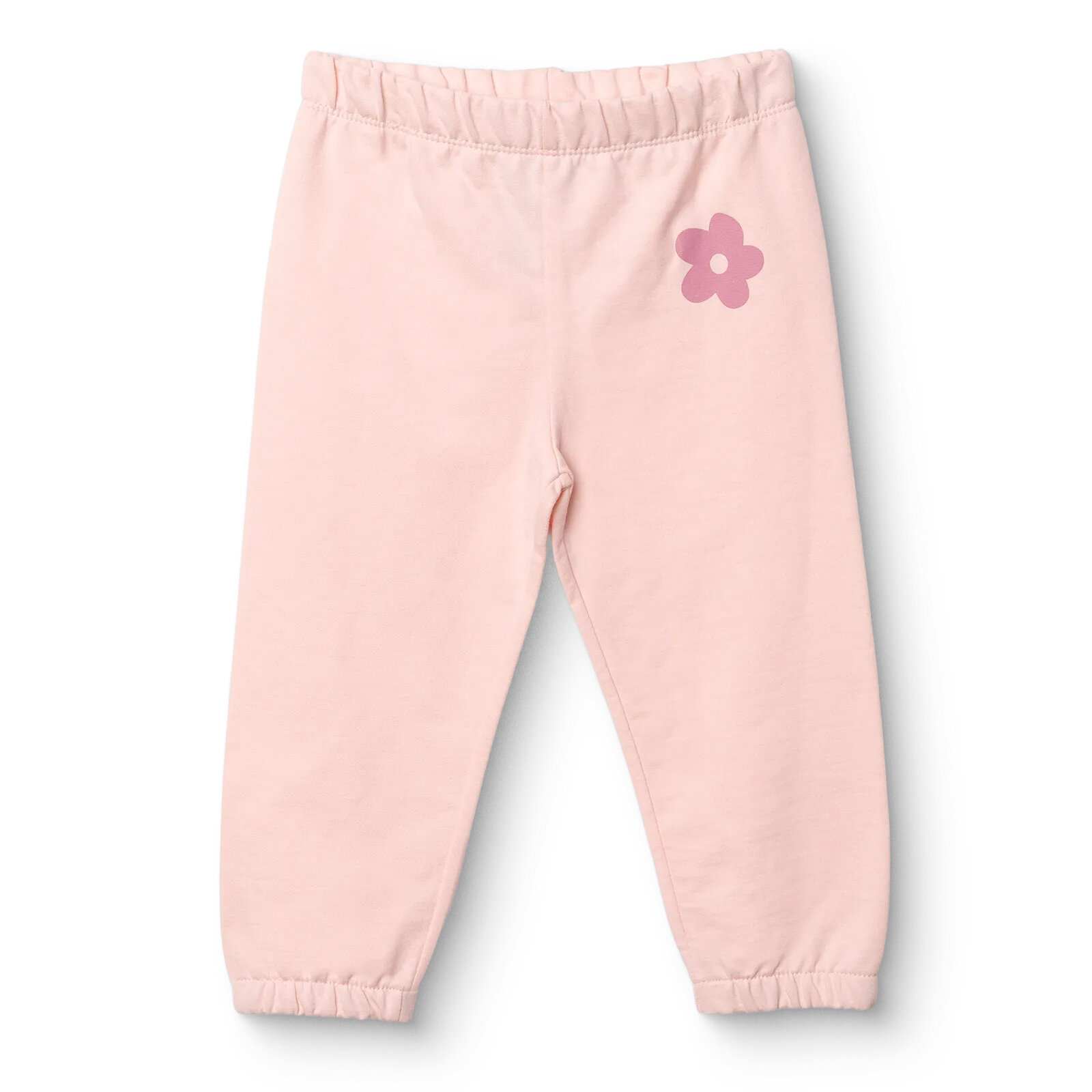 Kız Bebek Eşofman Alt İki İplik Lastikli Paça