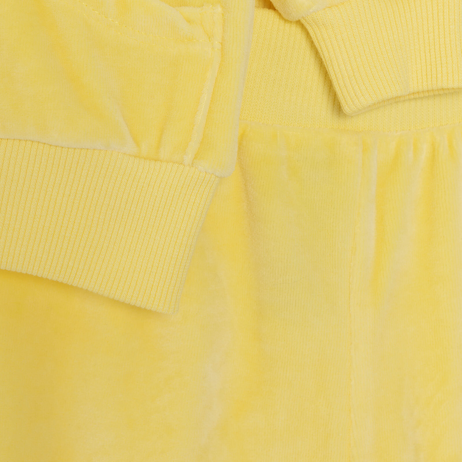 Kız Bebek Eşofman Takımı İki İplik Kapüşonlu Yaka Uzun Kol Lastikli Paça