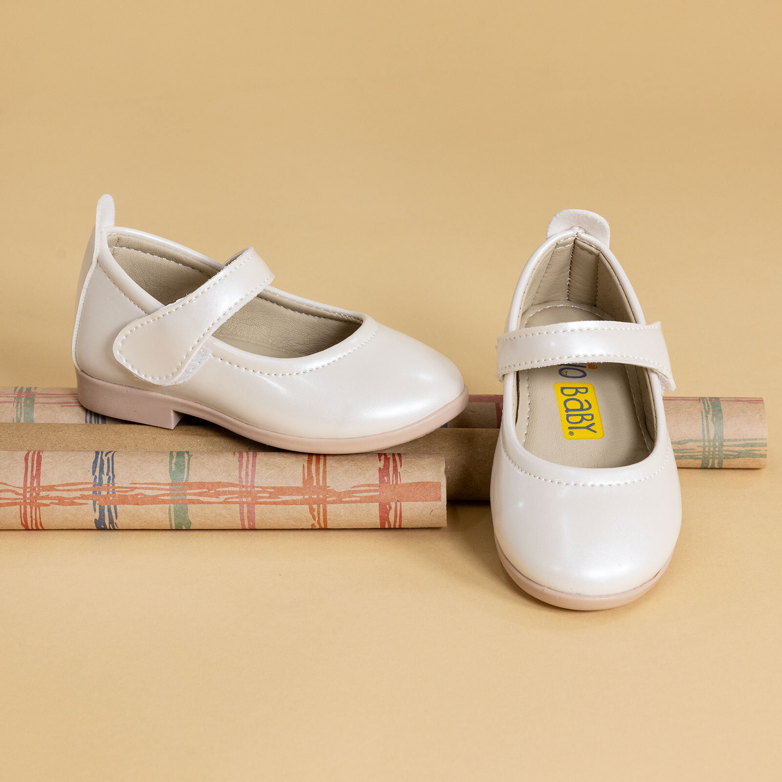 Kız Bebek Günlük Ayakkabı Cırtlı Kapama