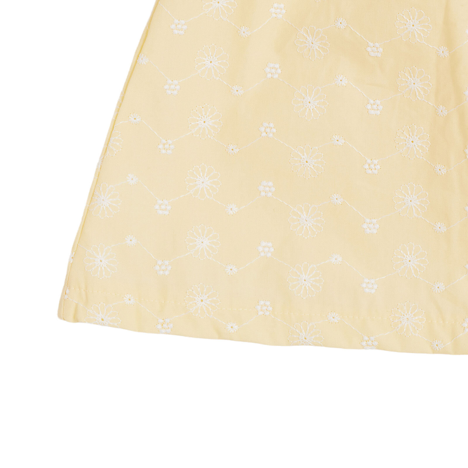 Kız Bebek Joyful Botanica Elbise Modelli Yaka Kısa Kol Reçme Paça