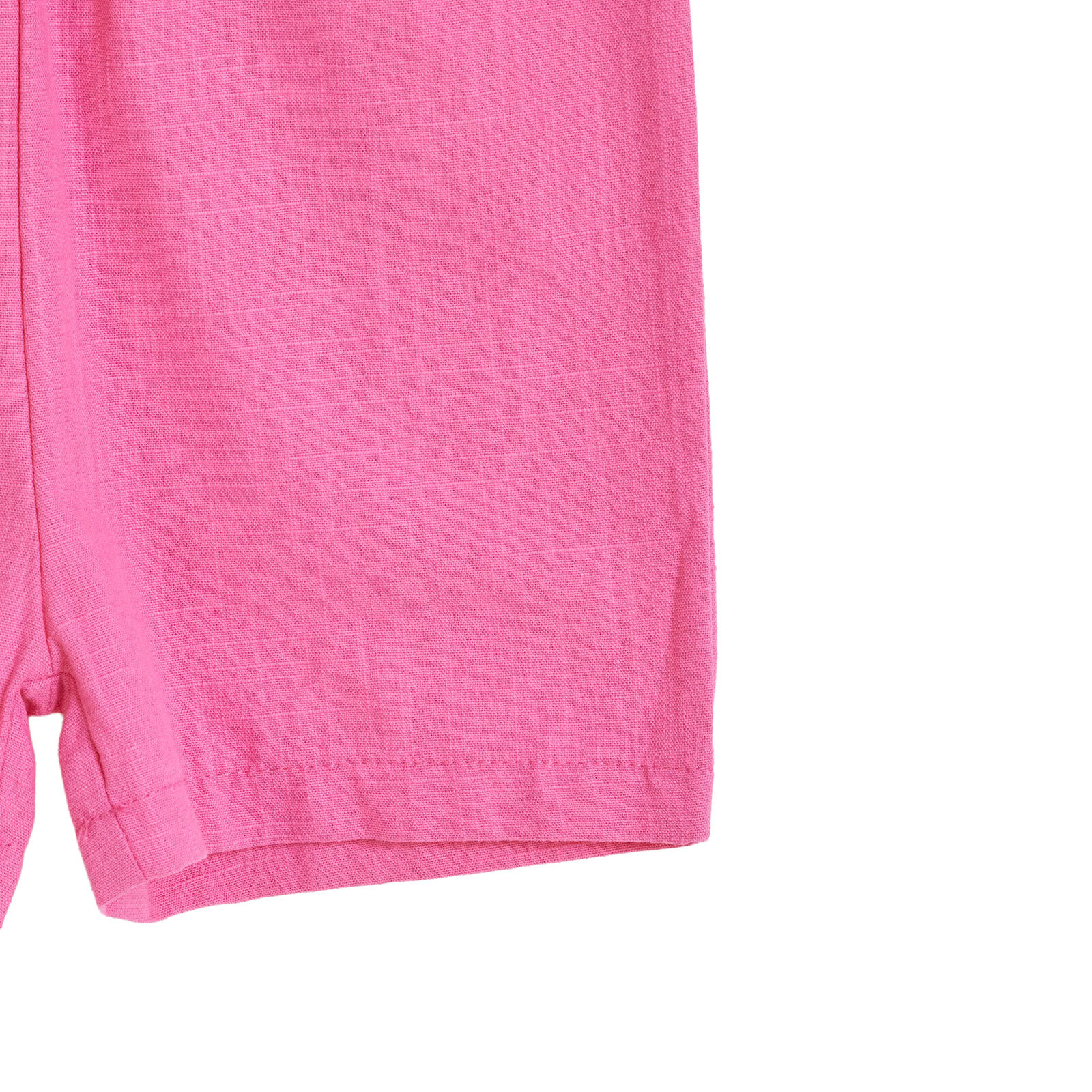 Kız Bebek Joyful Botanica Kısa Tulum Modelli Yaka Kısa Kol Reçme Paça