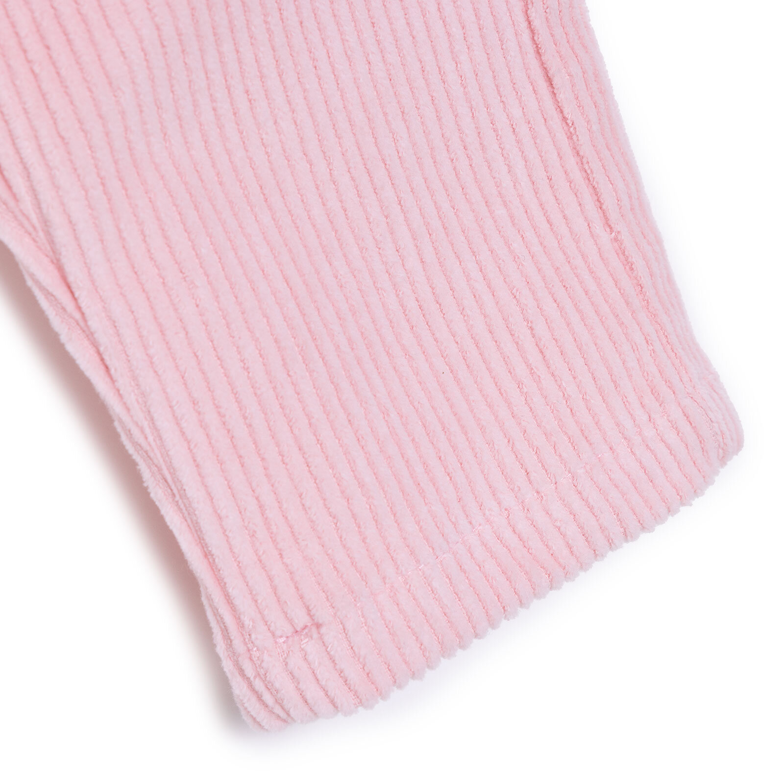 Kız Bebek Kadife Pantolon Düğmeli Reçme Paça