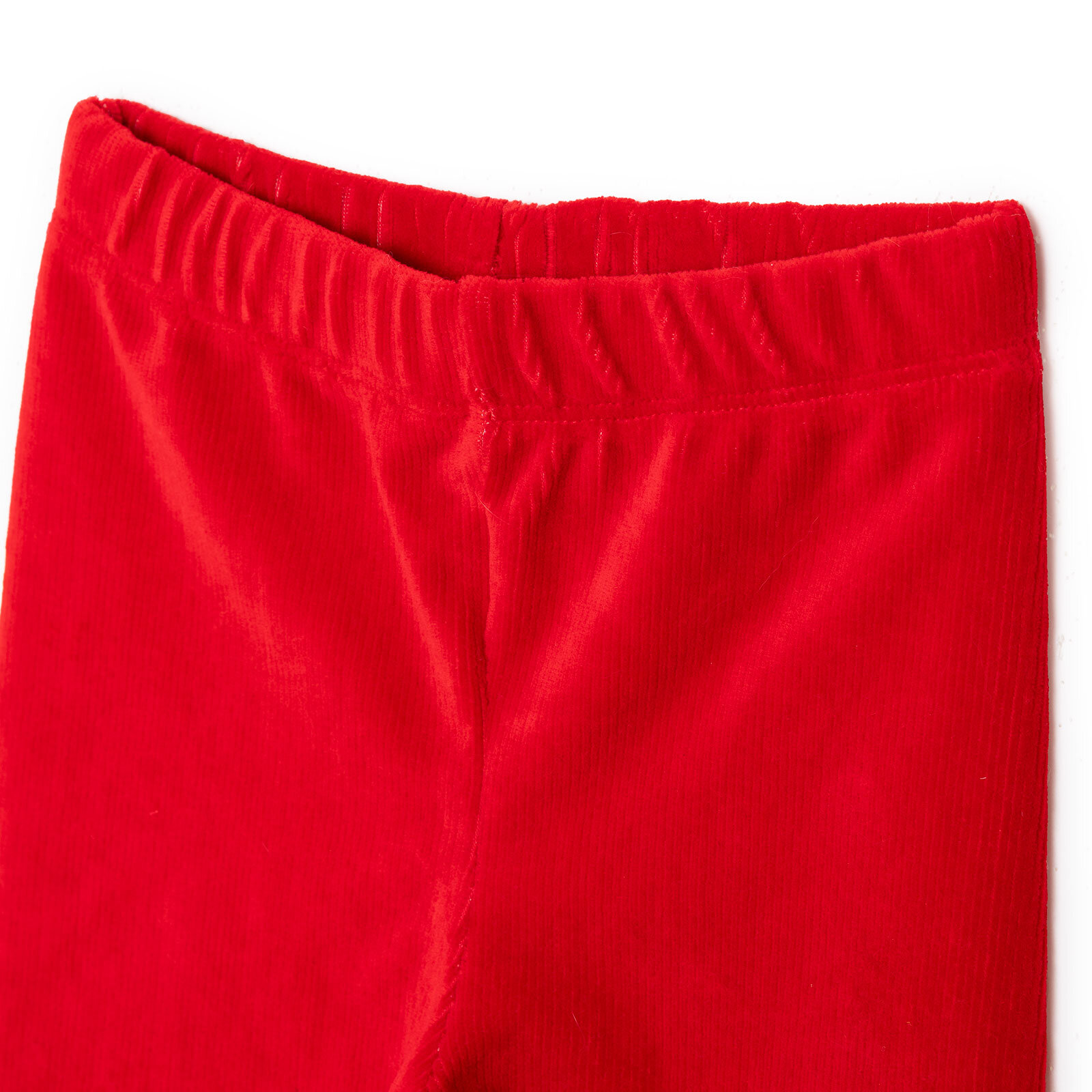 Kız Bebek Tayt Kadife Reçme Paça