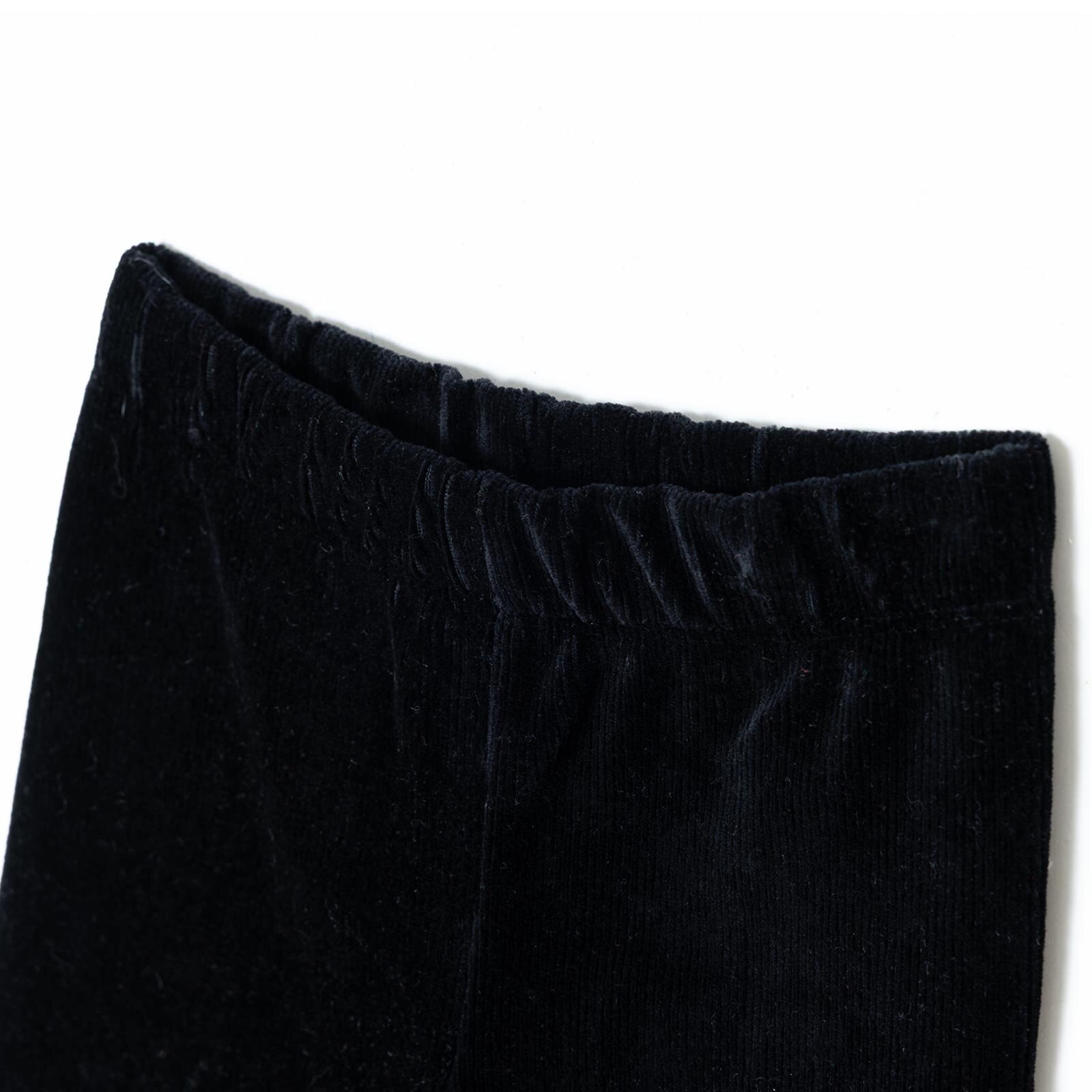 Kız Bebek Kadife Tayt Reçme Paça