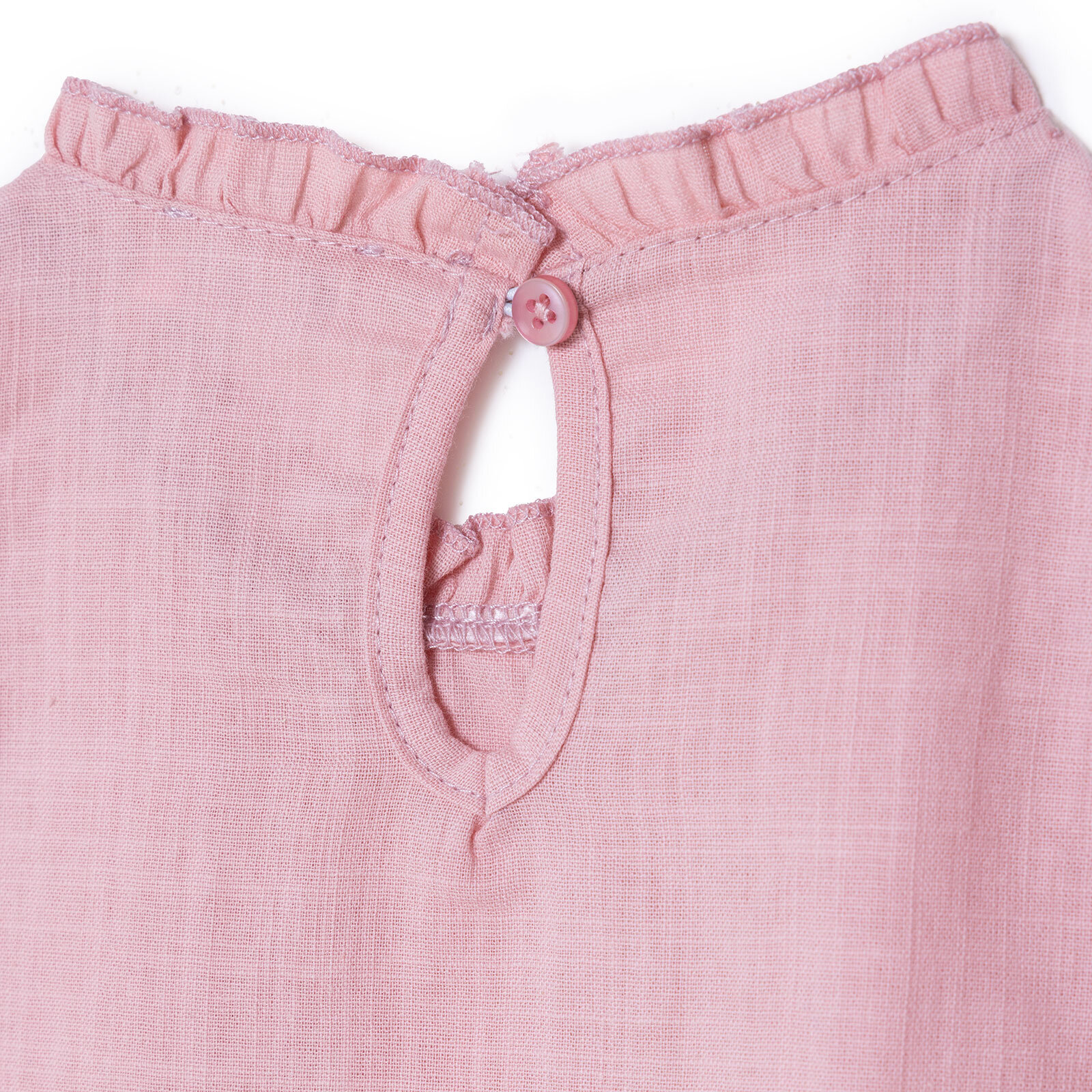 Kız Bebek Kısa Kol Body Bisiklet Yaka Kısa Kol