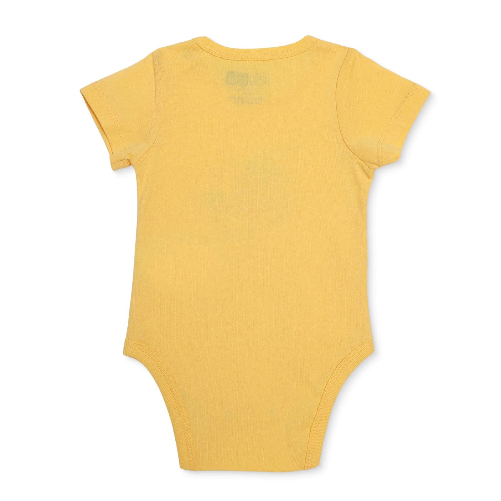 Kız Bebek Kısa Kol Body Çıtçıtlı Yaka Kısa Kol