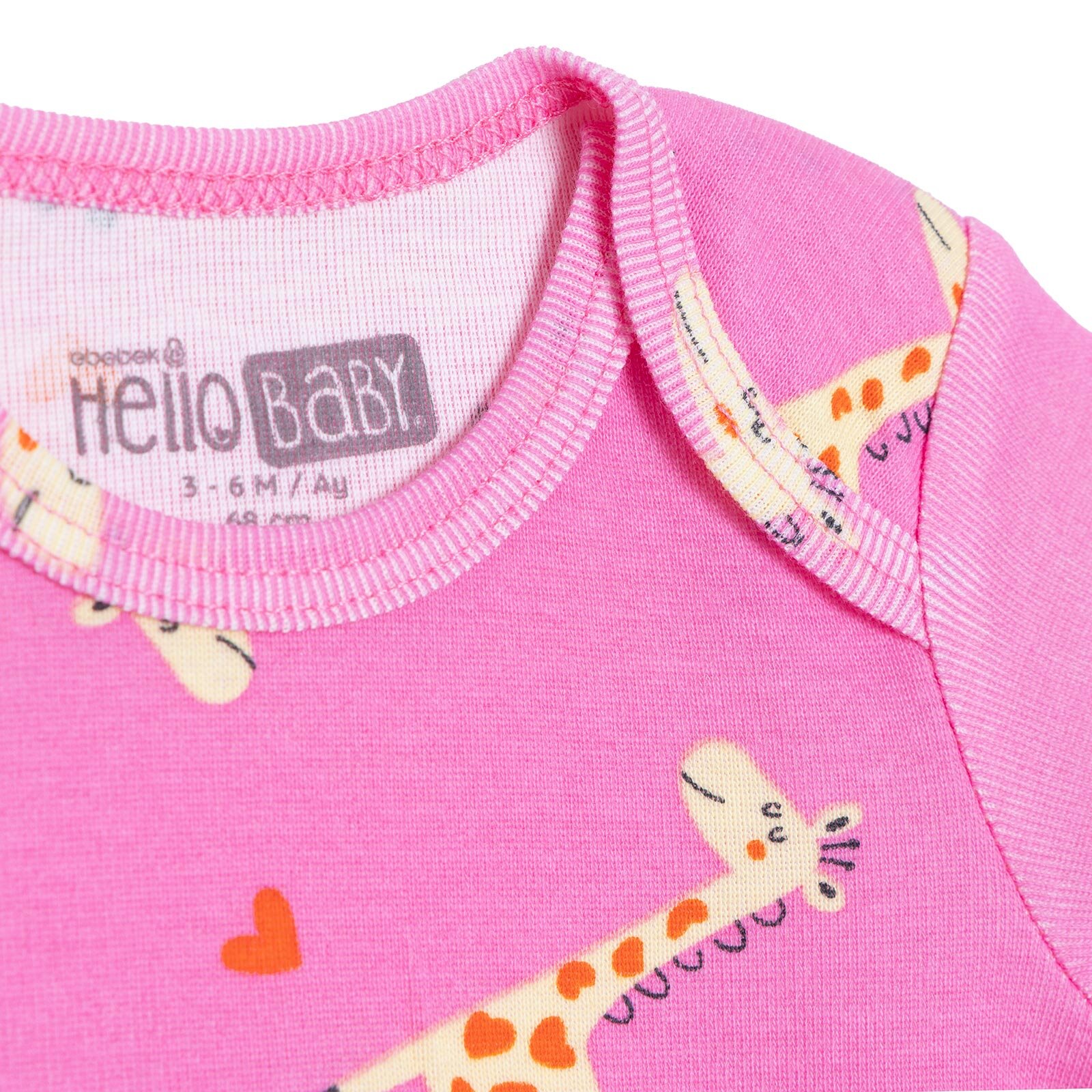 Kız Bebek Kısa Kol Body Zarf Yaka Kısa Kol Kız Bebek Kısa Kol Body Zarf Yaka Kısa Kol