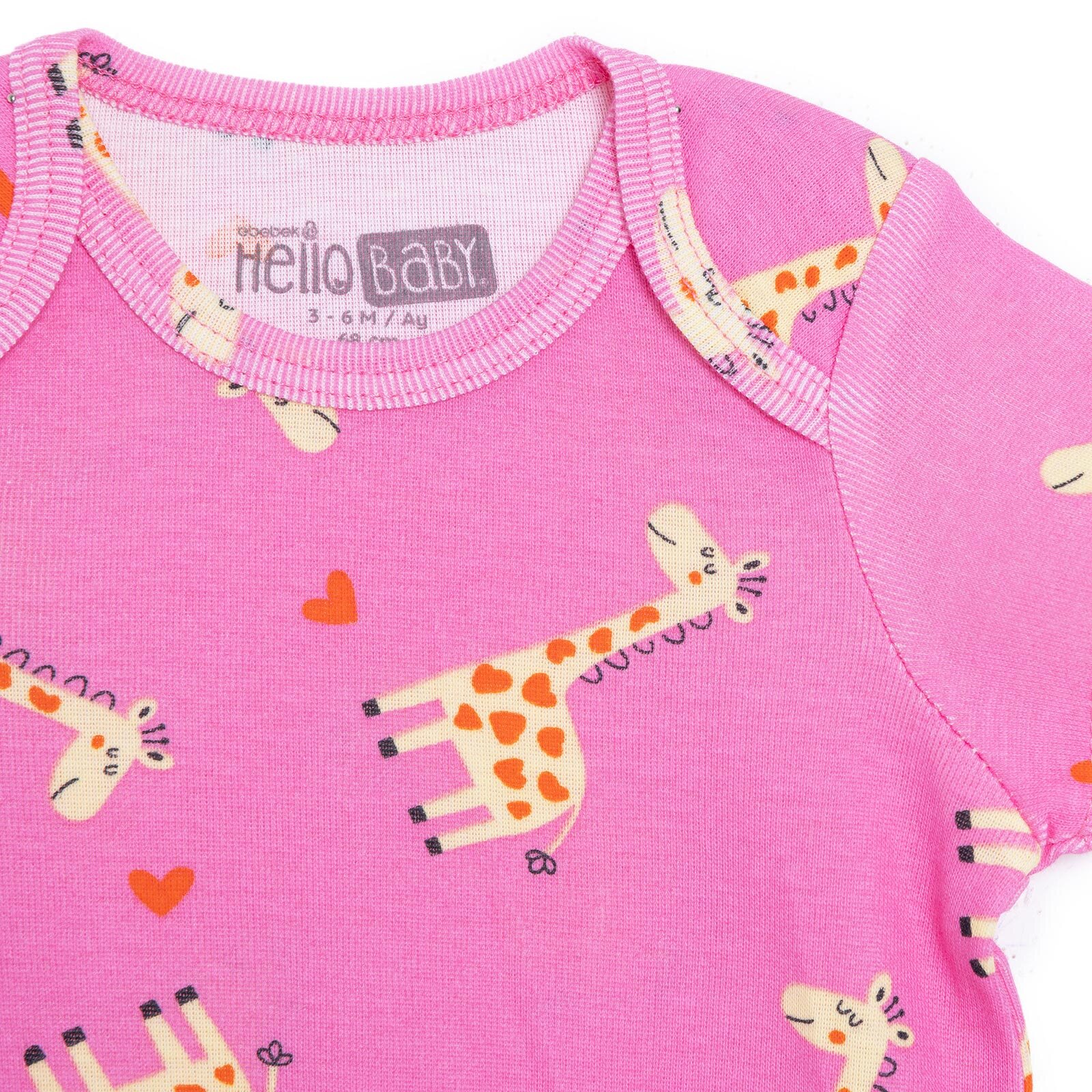 Kız Bebek Kısa Kol Body Zarf Yaka Kısa Kol Kız Bebek Kısa Kol Body Zarf Yaka Kısa Kol