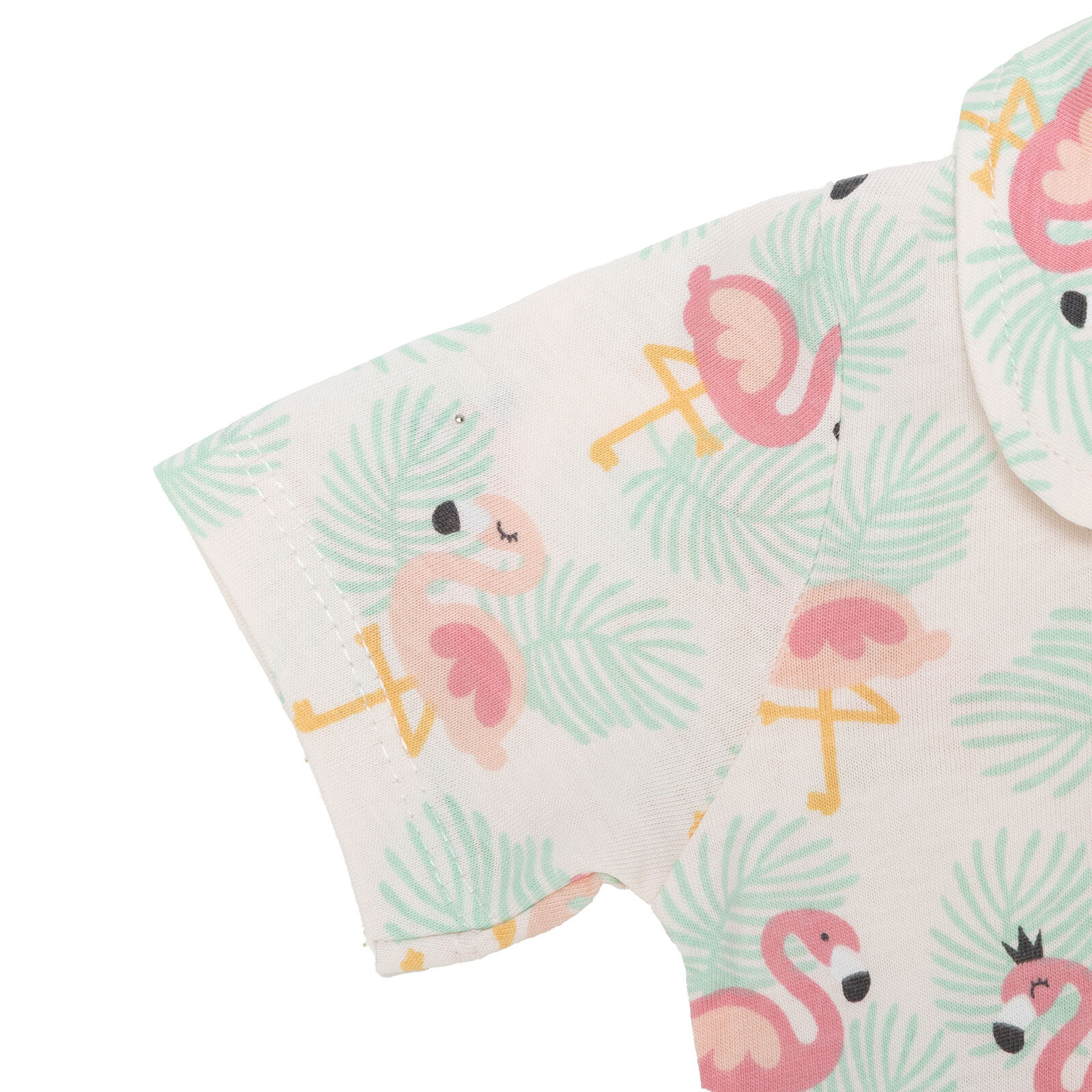 Kız Bebek Kısa Kol Pijama Takımı Süprem Bebe Yaka Kısa Kol Reçme Paça Kız Bebek Kısa Kol Pijama Takımı Süprem Bebe Yaka Kısa Kol Reçme Paça