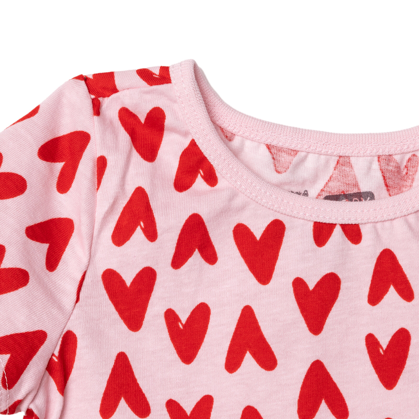 Kız Bebek Kısa Kol Pijama Takımı Süprem Bisiklet Yaka Kısa Kol Reçme Paça Kız Bebek Kısa Kol Pijama Takımı Süprem Bisiklet Yaka Kısa Kol Reçme Paça