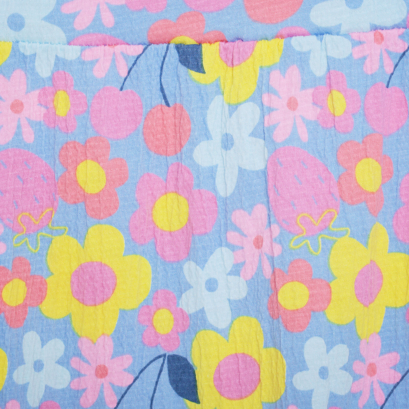 Kız Bebek Kısa Tulum Bisiklet Yaka Kısa Kol Lastikli Paça Kız Bebek Kısa Tulum Bisiklet Yaka Kısa Kol Lastikli Paça