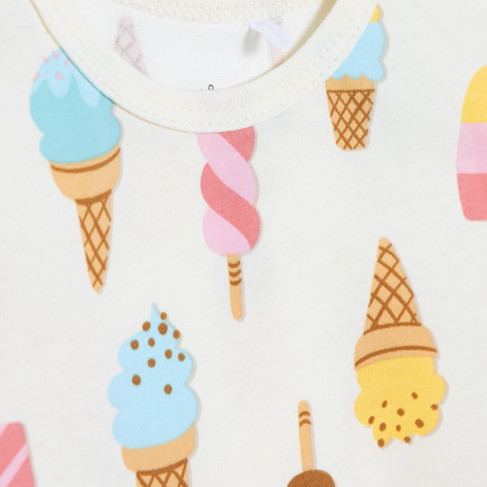 Kız Bebek Kısa Tulum Fırfırlı Yaka Kısa Kol Reçme Paça