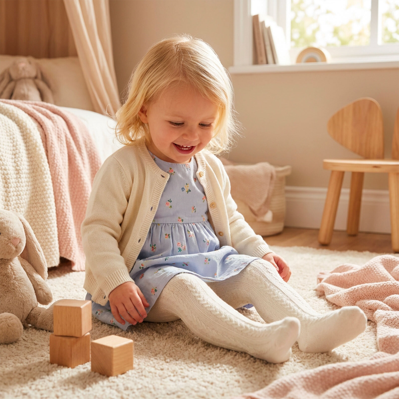 Kız Bebek Külotlu Çorap Kız Bebek Külotlu Çorap