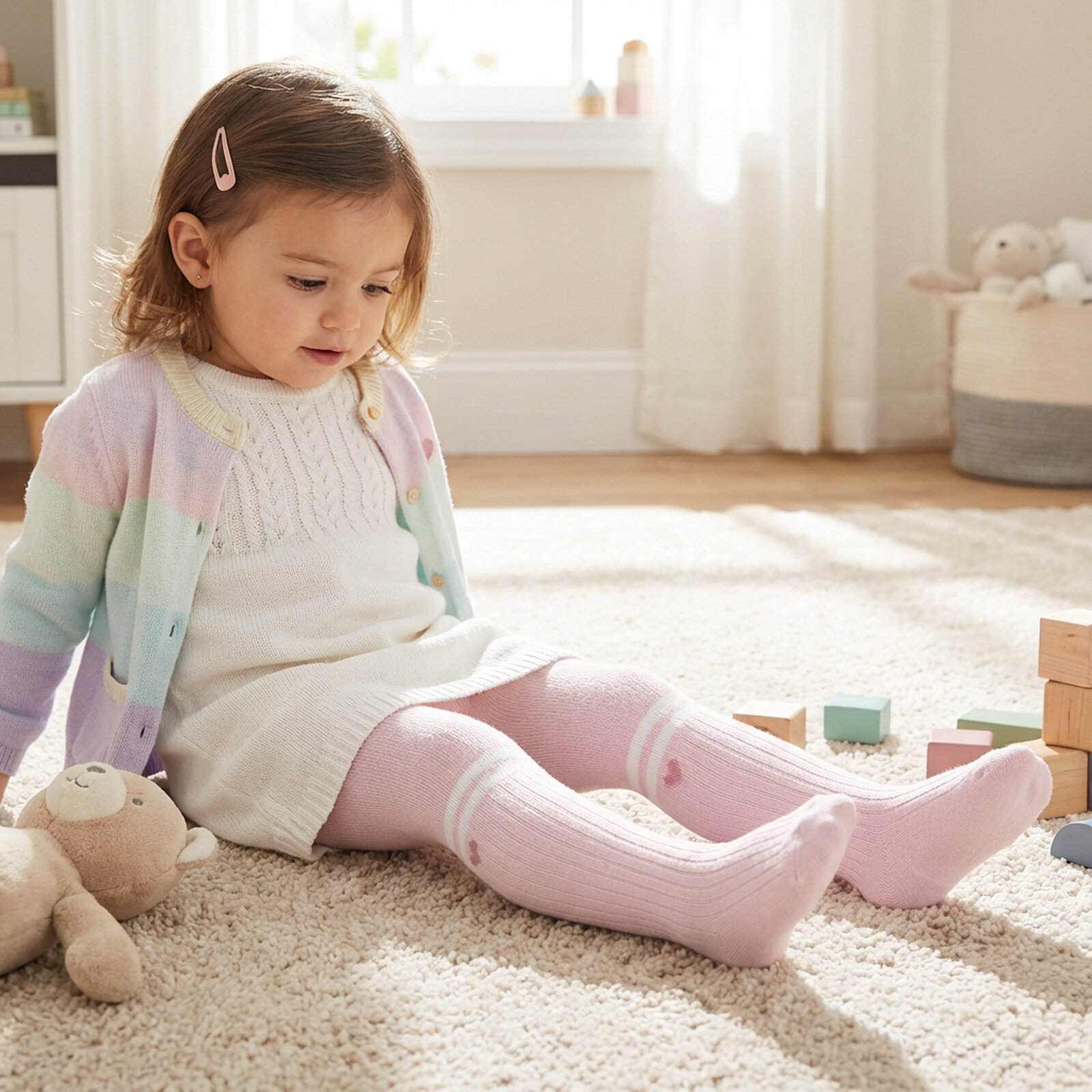 Kız Bebek Külotlu Çorap Kız Bebek Külotlu Çorap