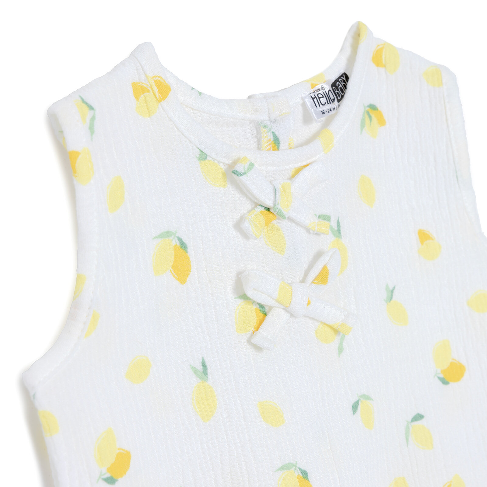 Kız Bebek Lemonade Bluz-Pantolon Bisiklet Yaka Atlet Kol Reçme Paça Kız Bebek Lemonade Bluz-Pantolon Bisiklet Yaka Atlet Kol Reçme Paça