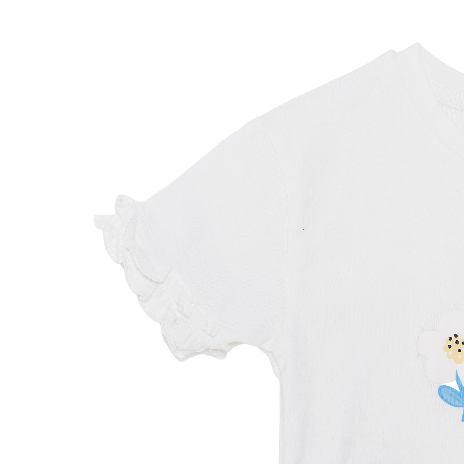 Kız Bebek Lemonade Bluz-Şort Bisiklet Yaka Reçme Paça Kız Bebek Lemonade Bluz-Şort Bisiklet Yaka Reçme Paça