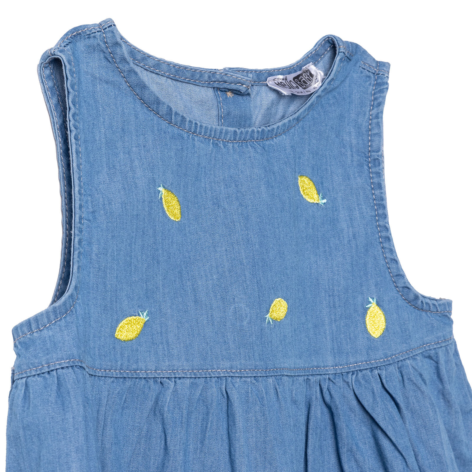 Kız Bebek Lemonade Elbise Bisiklet Yaka Atlet Kol Reçme Paça