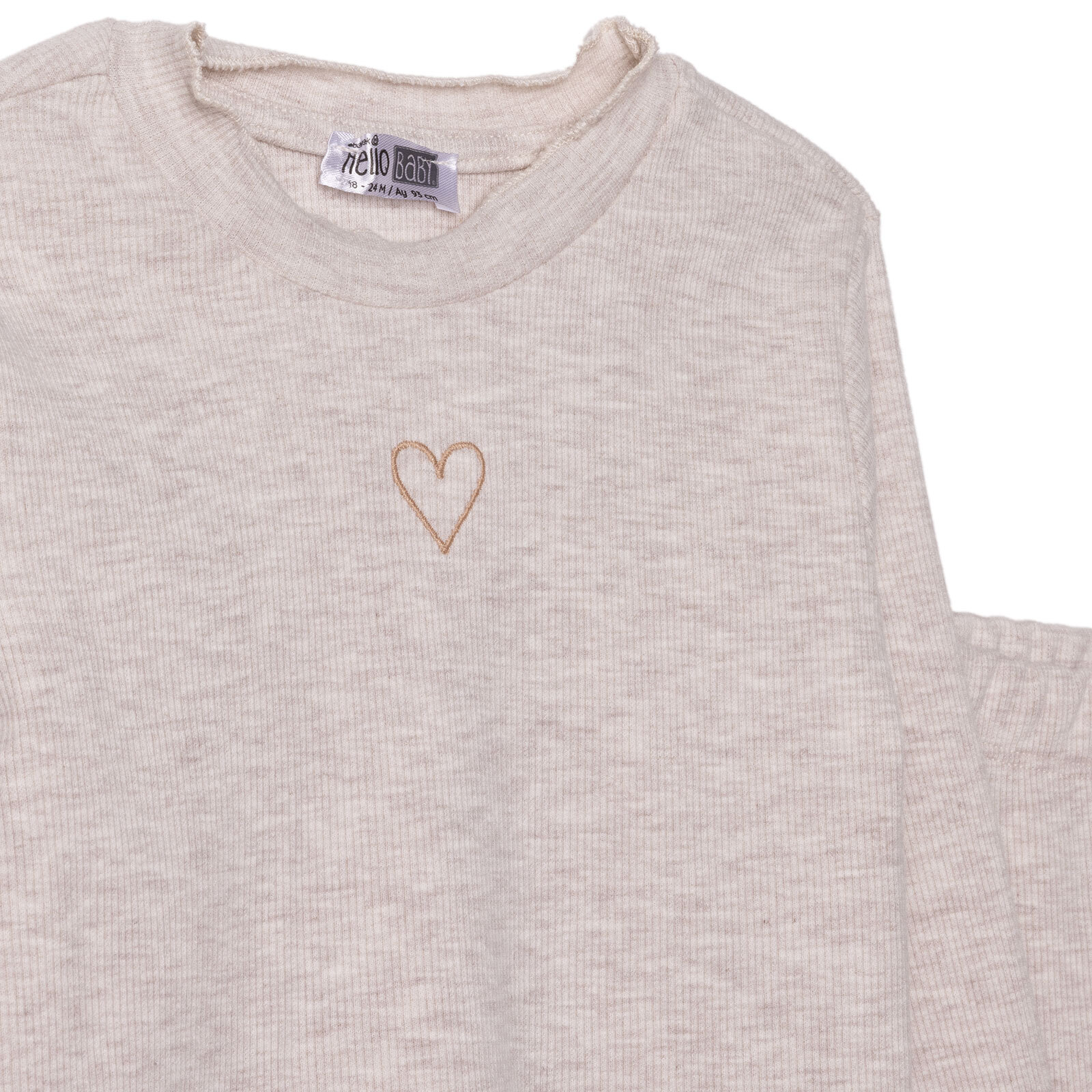 Kız Bebek Leopar Bluz-Tayt Kaşkorse Reçme Paça