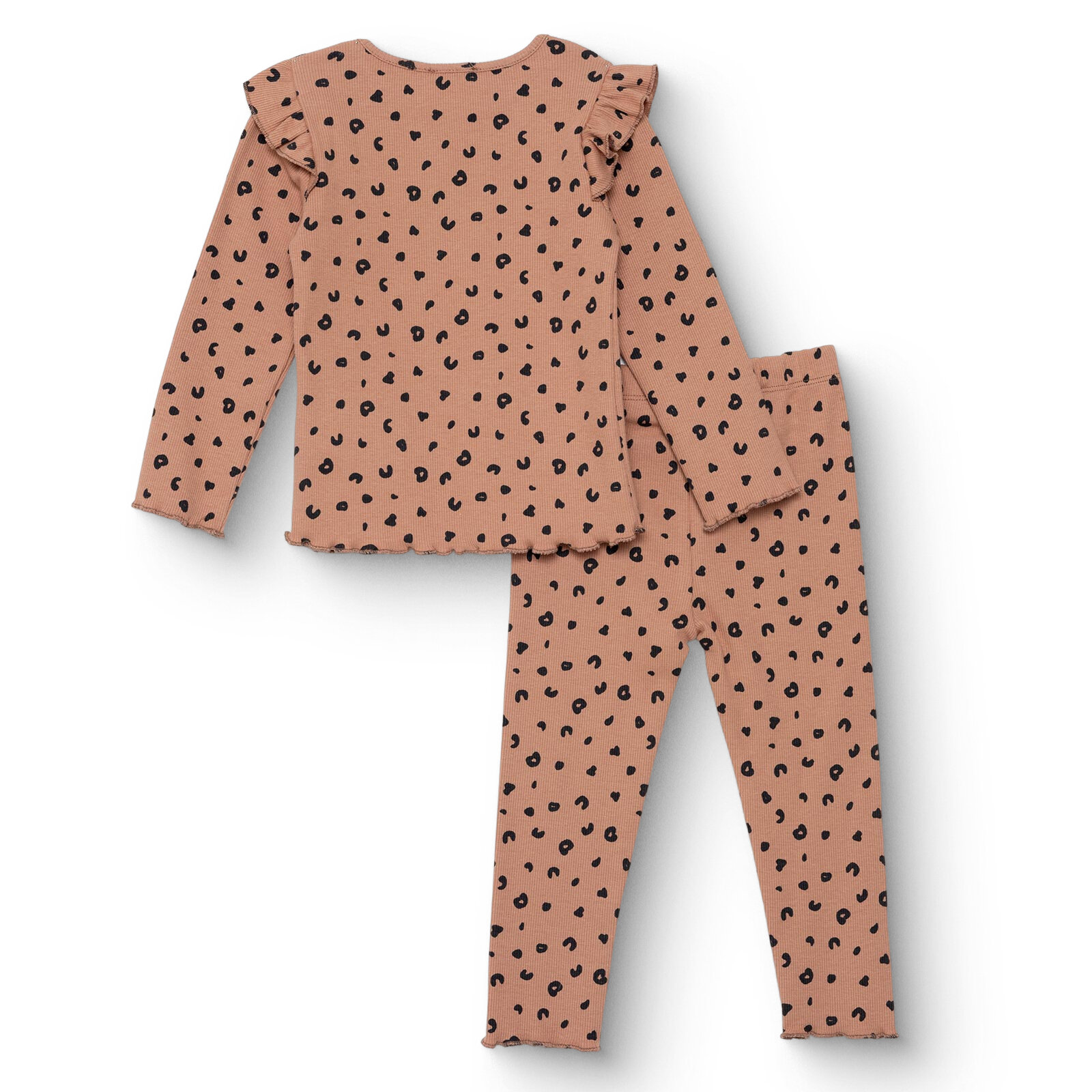 Kız Bebek Leopar Bluz-Tayt Kaşkorse Reçme Paça Kız Bebek Leopar Bluz-Tayt Kaşkorse Reçme Paça