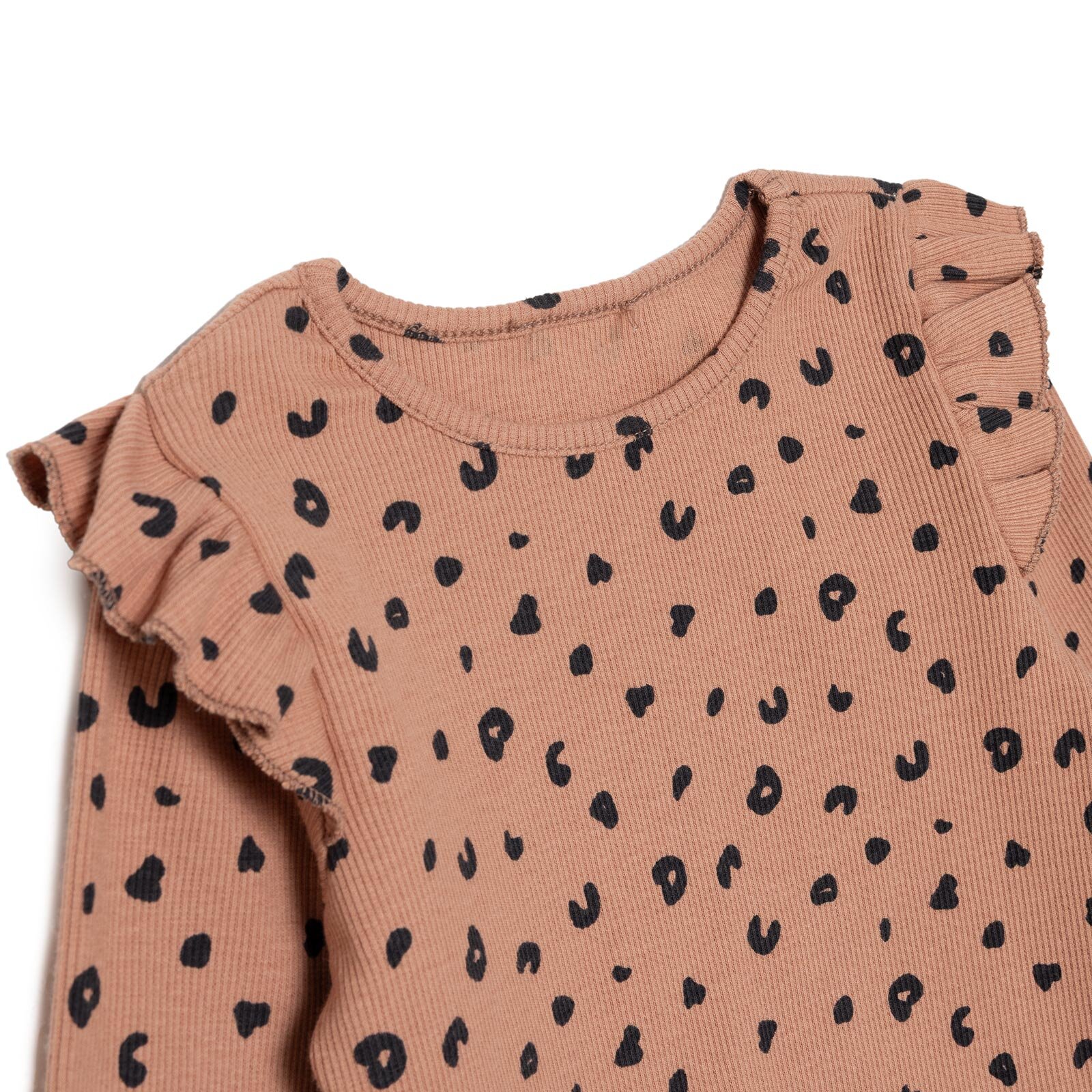 Kız Bebek Leopar Bluz-Tayt Kaşkorse Reçme Paça Kız Bebek Leopar Bluz-Tayt Kaşkorse Reçme Paça