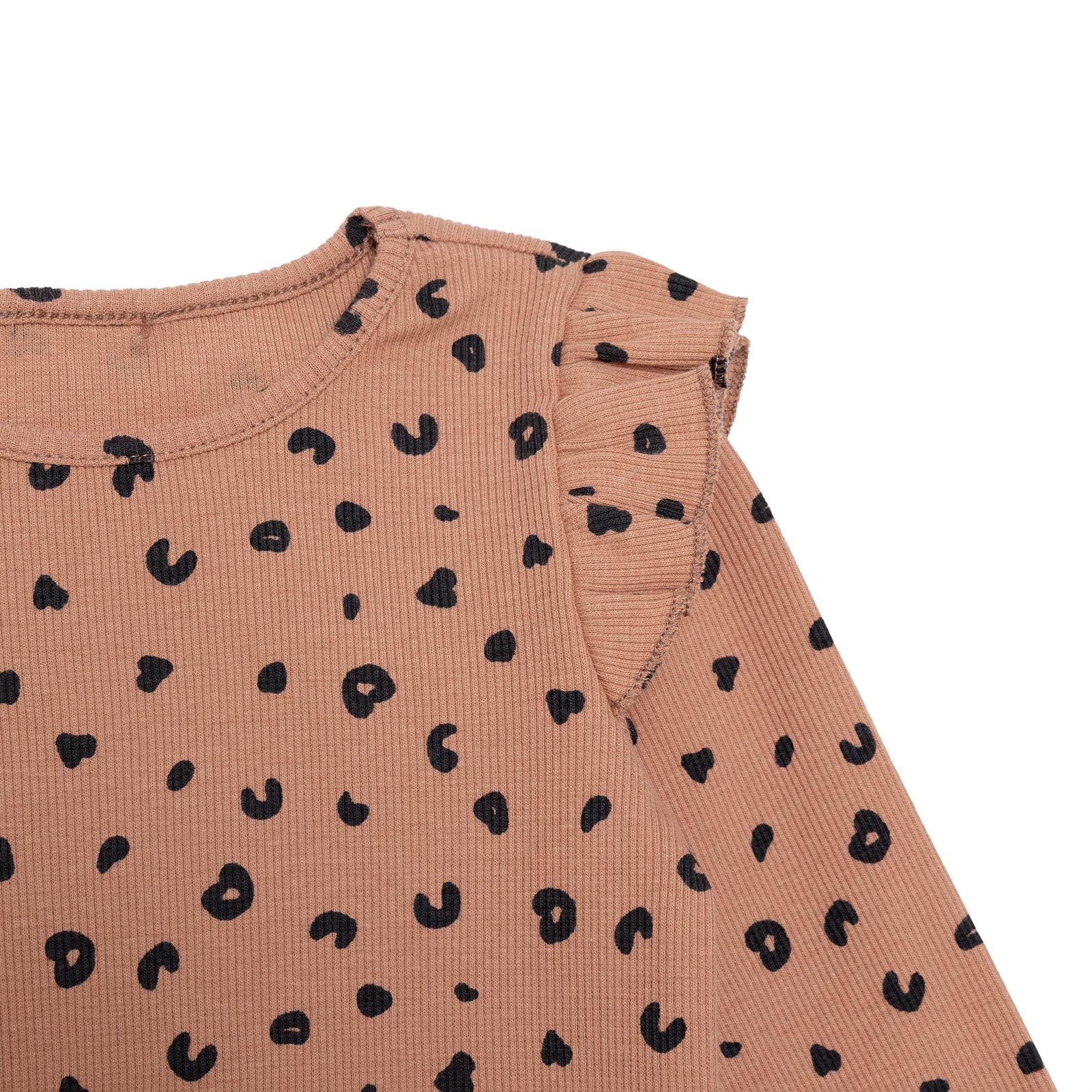 Kız Bebek Leopar Bluz-Tayt Kaşkorse Reçme Paça Kız Bebek Leopar Bluz-Tayt Kaşkorse Reçme Paça