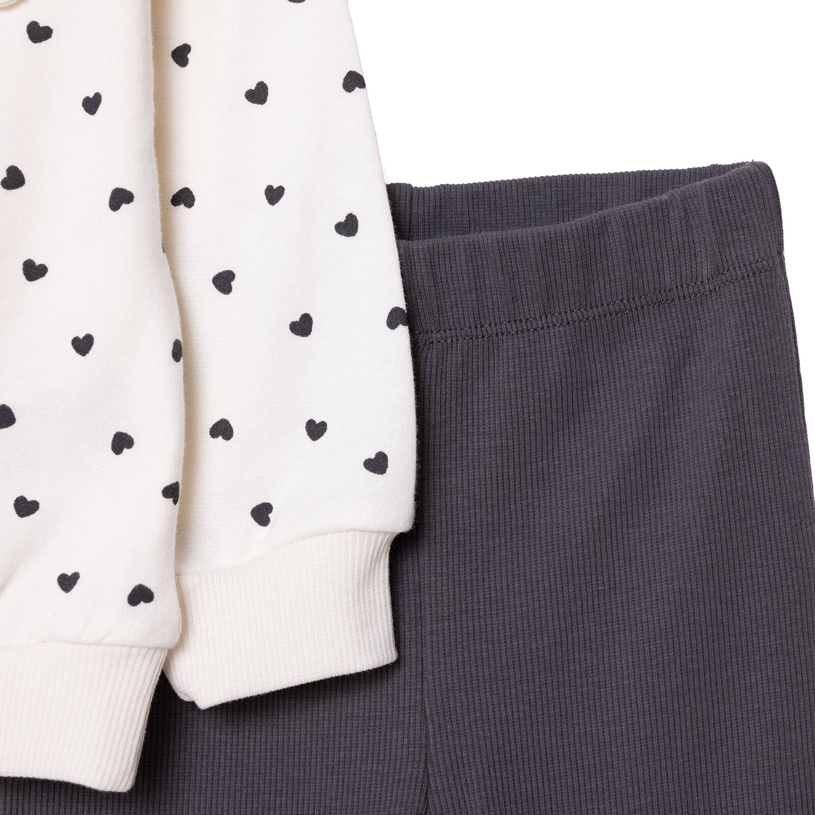 Kız Bebek Monochrome Bluz-Tayt Uzun Kol Reçme Paça Kız Bebek Monochrome Bluz-Tayt Uzun Kol Reçme Paça