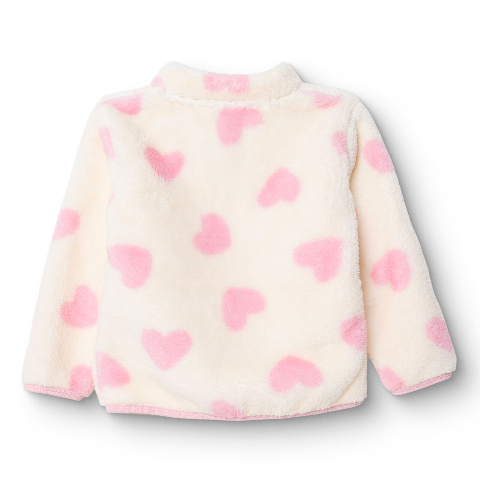 Kız Bebek Monochrome Welsoft Hırka Peluş Uzun Kol