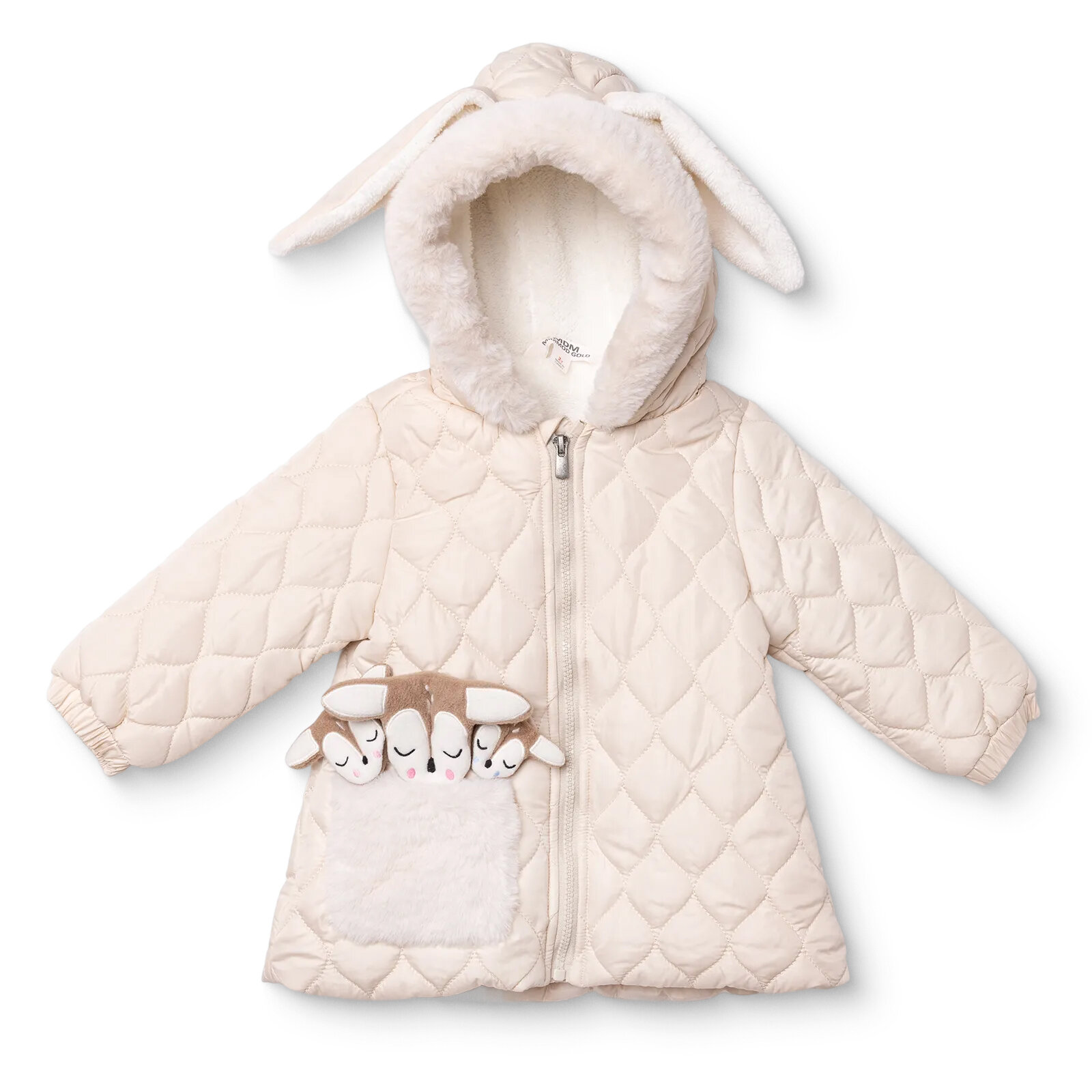 Kız Bebek Mont Bisiklet Yaka Uzun Kol Kız Bebek Mont Bisiklet Yaka Uzun Kol