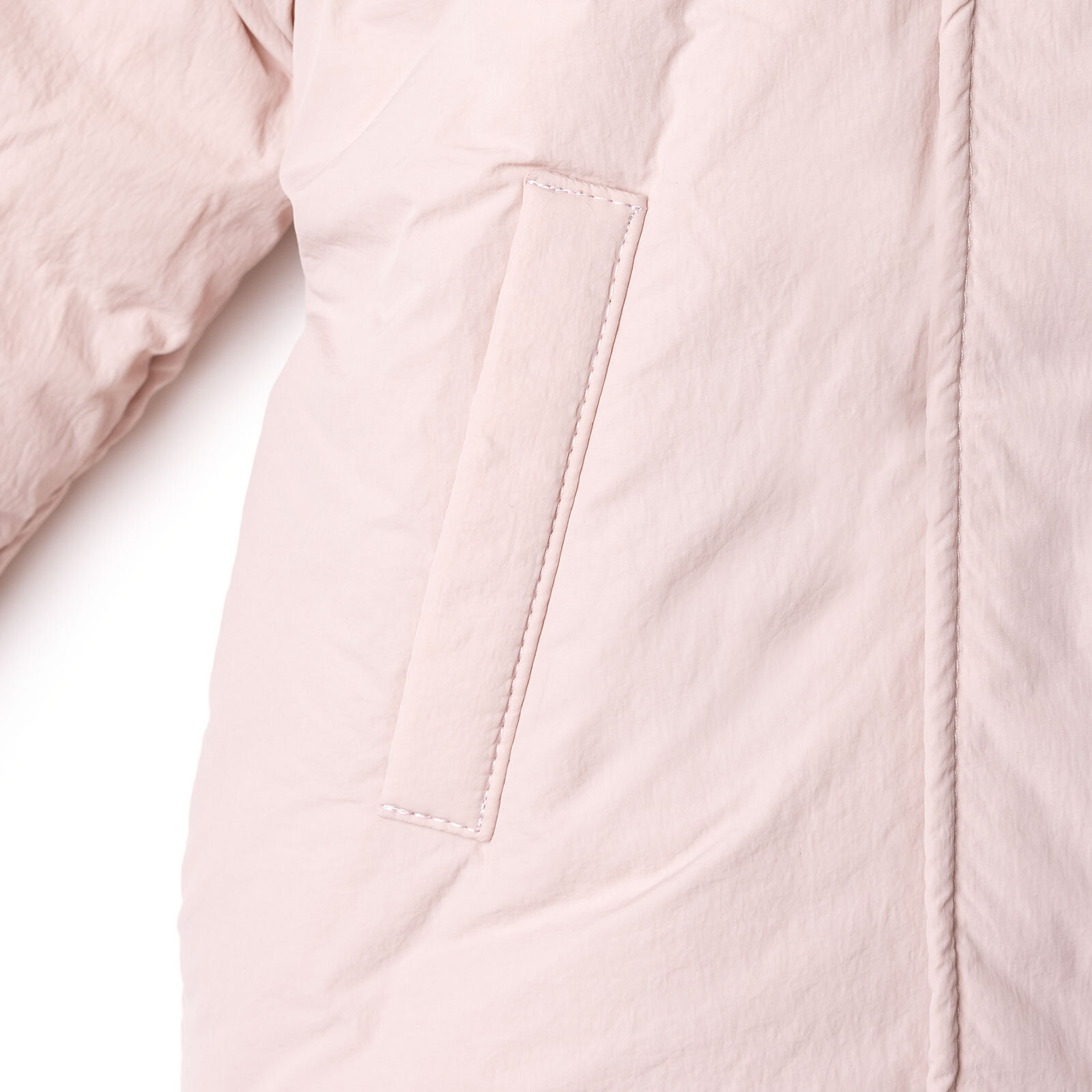 Kız Bebek Mont Fermuarlı Uzun Kol