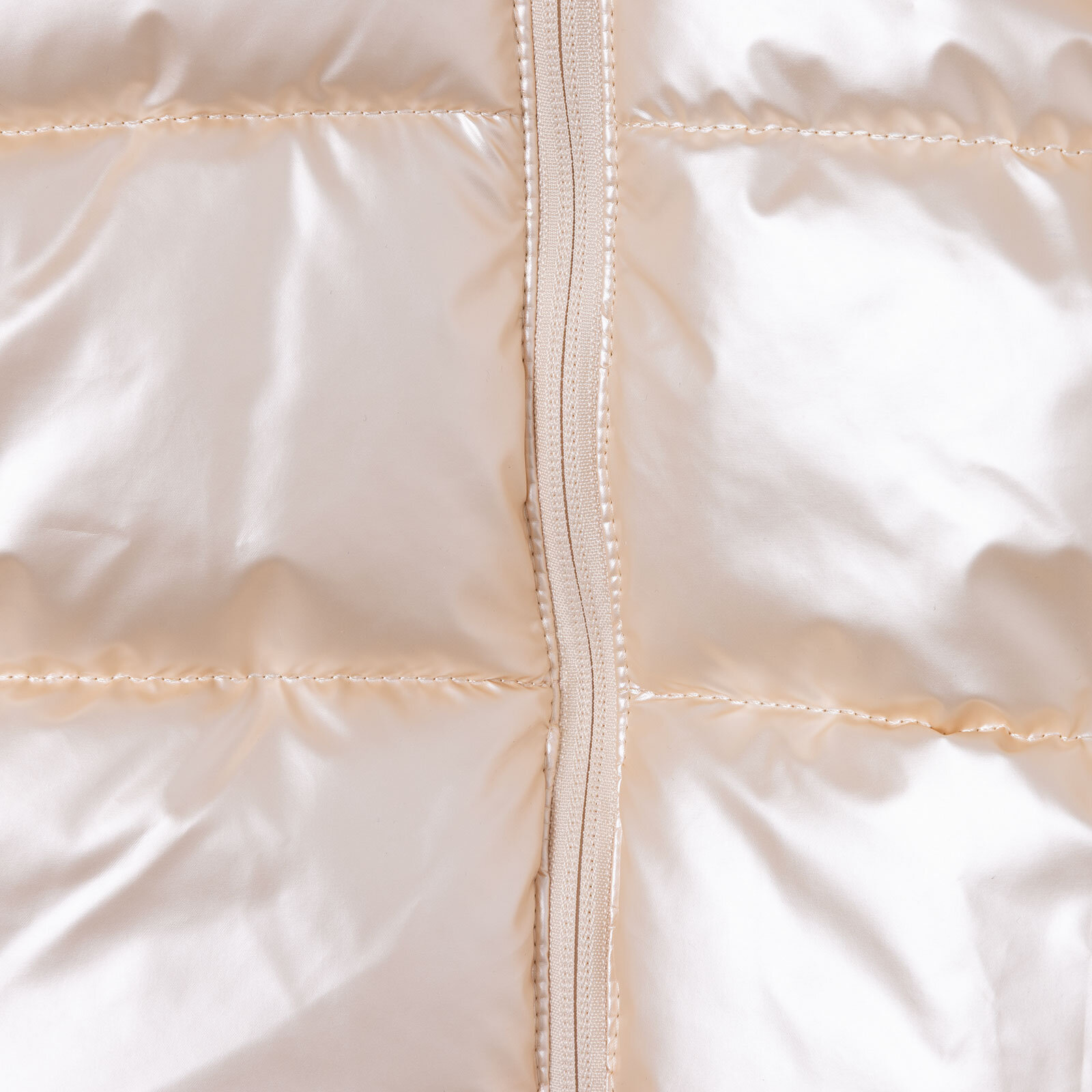 Kız Bebek Mont Çift Taraflı Fermuarlı Uzun Kol