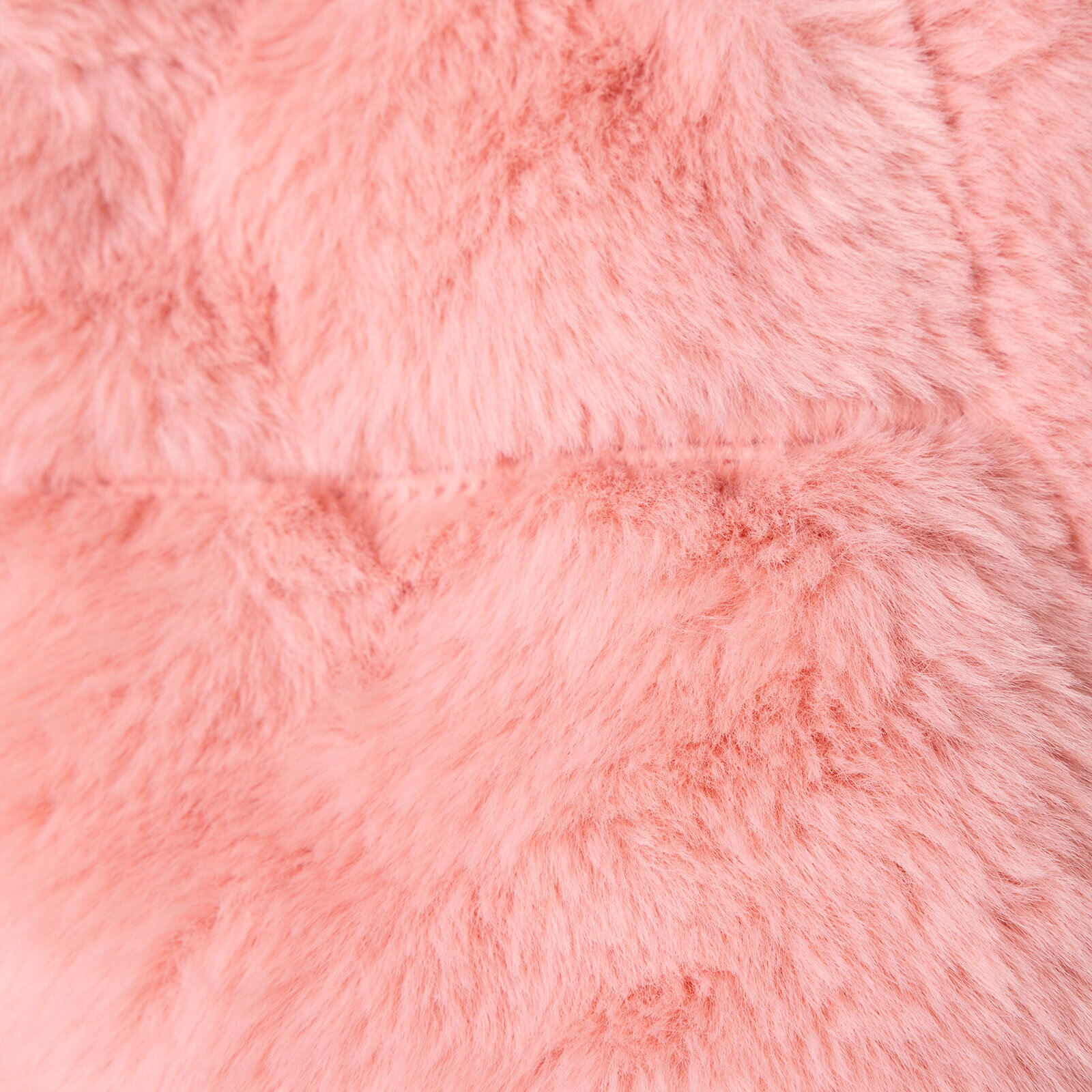 Kız Bebek Mont Peluş Fermuarlı Uzun Kol