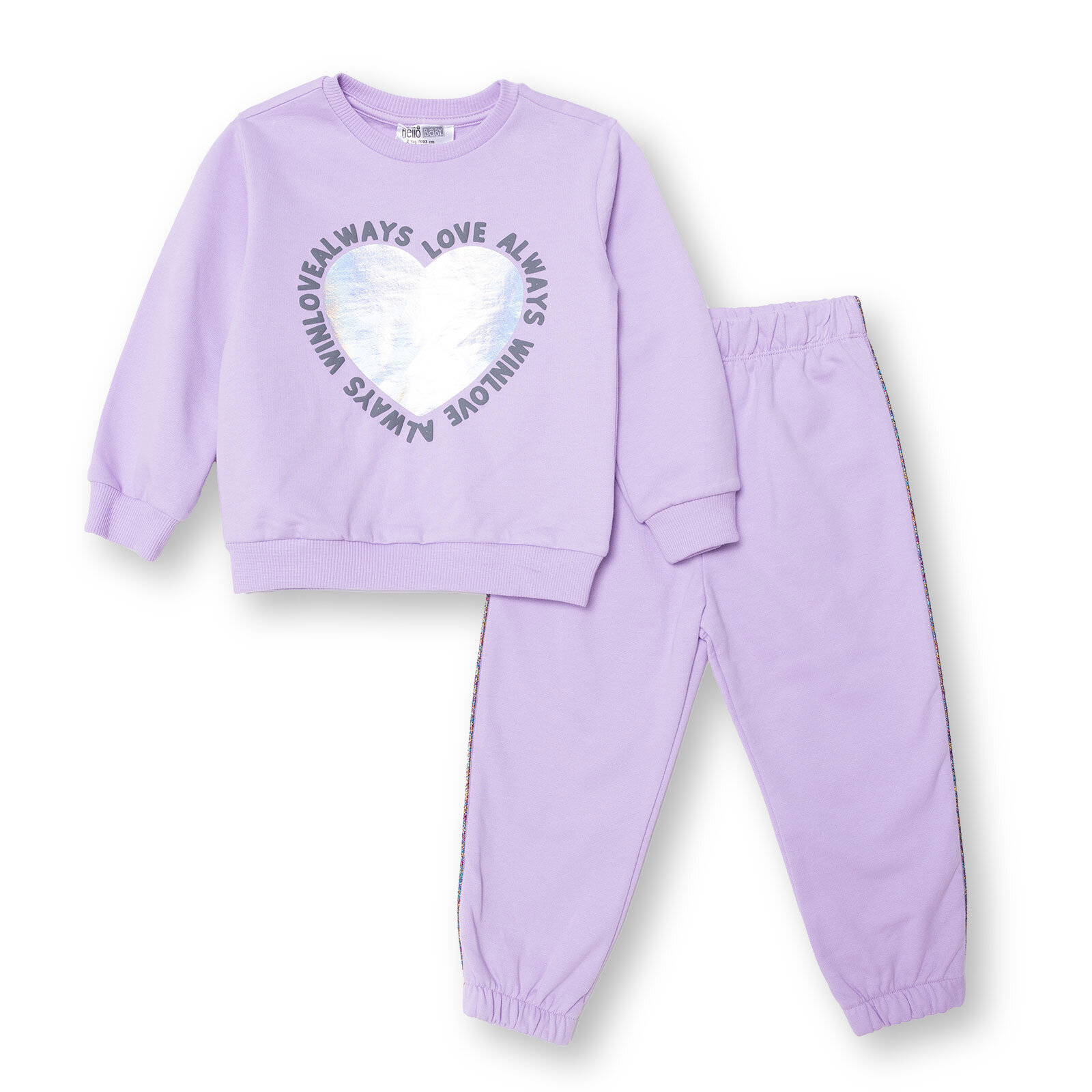 Kız Bebek Motto Girl Eşofman Takım