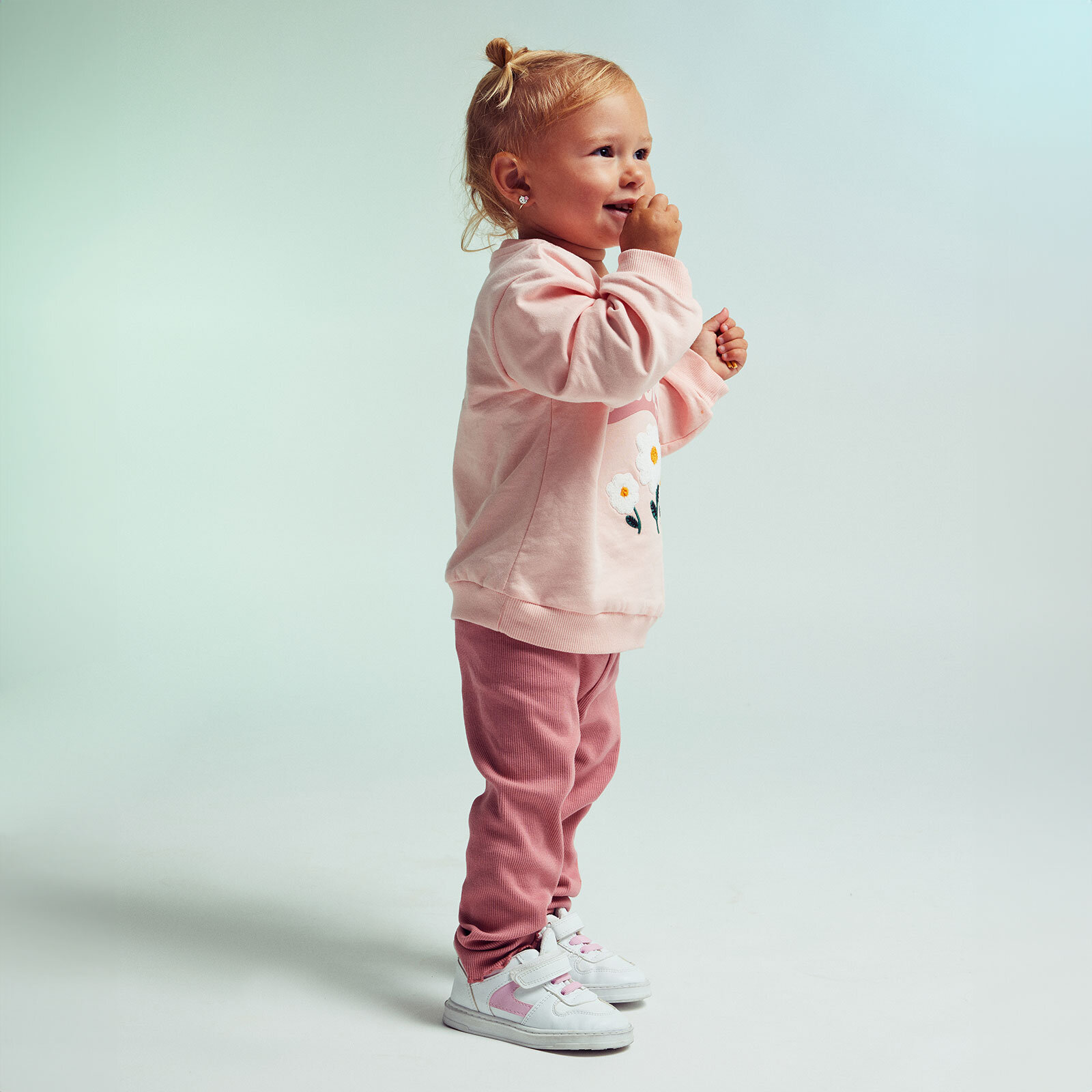 Kız Bebek Motto Girl Sweatshirt - Tayt Kız Bebek Motto Girl Sweatshirt - Tayt