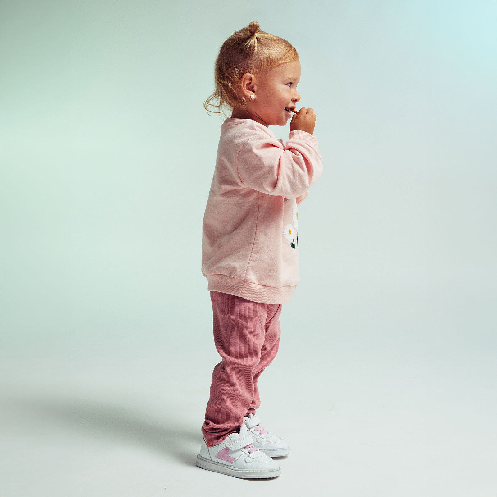 Kız Bebek Motto Girl Sweatshirt - Tayt Kız Bebek Motto Girl Sweatshirt - Tayt