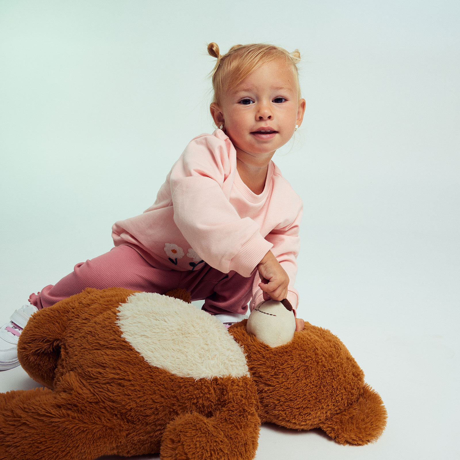 Kız Bebek Motto Girl Sweatshirt - Tayt Kız Bebek Motto Girl Sweatshirt - Tayt