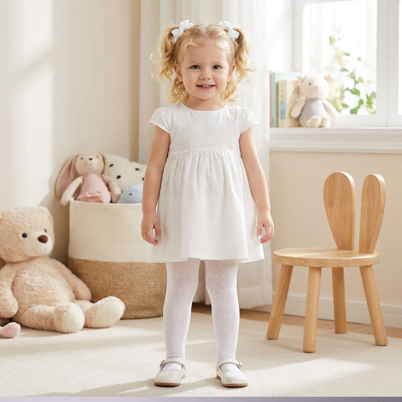 Kız Bebek Mus Külotlu Çorap